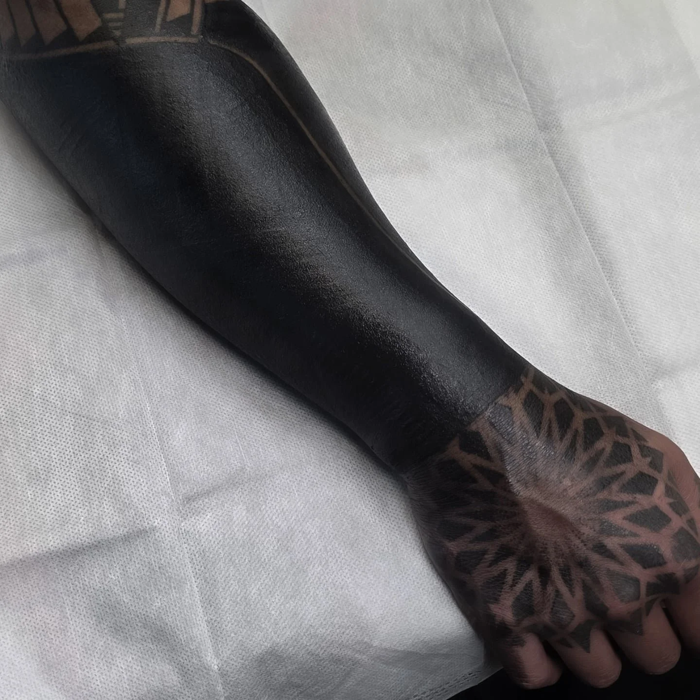 1st session, blacking out parts of this sleeve.
.
.
.
.
Booking for October-December in NYC and Staten Island
.
.
.
.
.
.
.
.
.
.
.
Take care of your tattoo, eat good, listen to your body. I did my part, now your body has to do its part and you also 