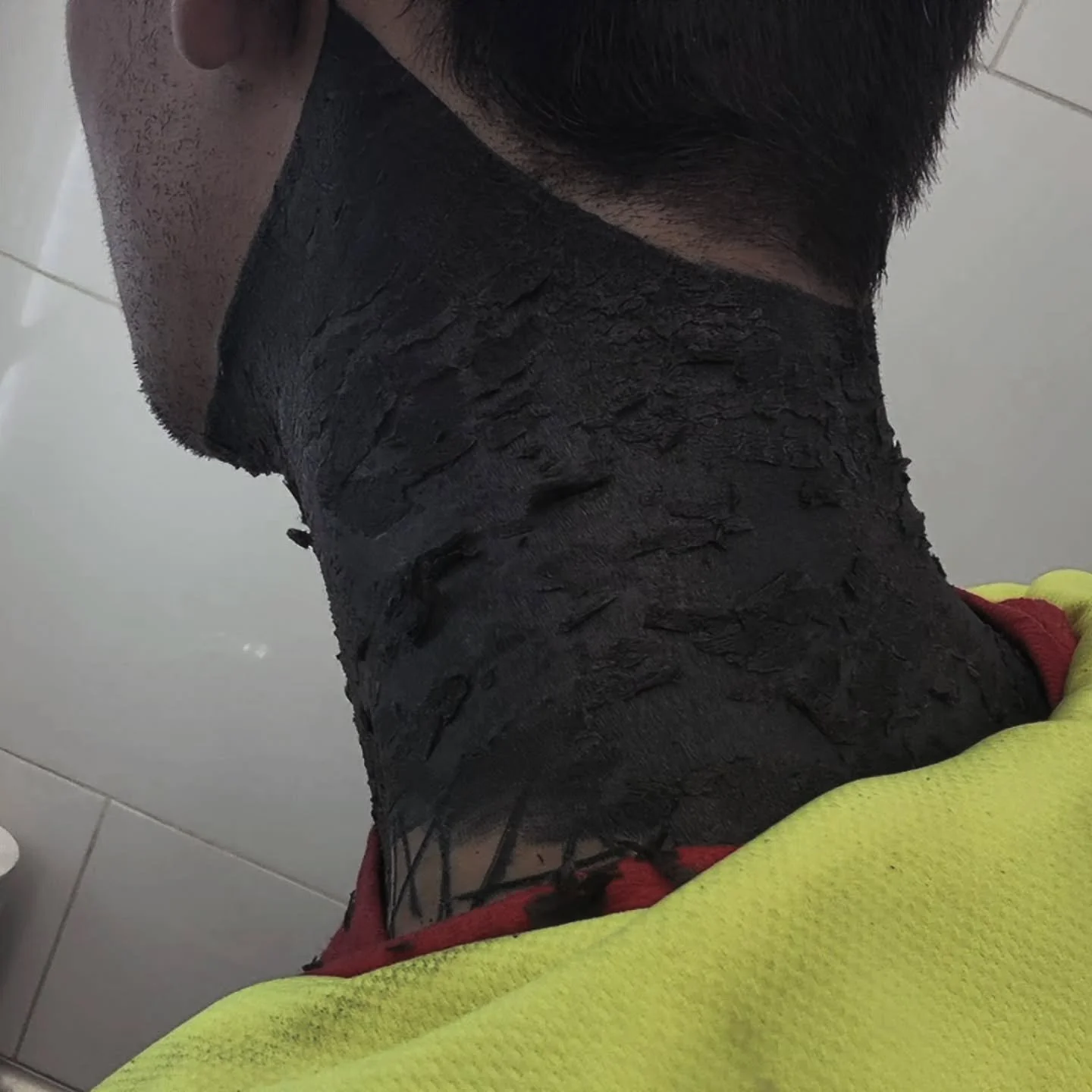 Day 5 client photo. PEEEEEL 🔥⚫️🤌

.
Client Photo 🔥🙏
.
Booking for November-December-January in NYC and Staten Island
.
.
.
.
.
.
.
.
.
.
.
Take care of your tattoo, eat good, listen to your body. I did my part, now your body has to do its part an