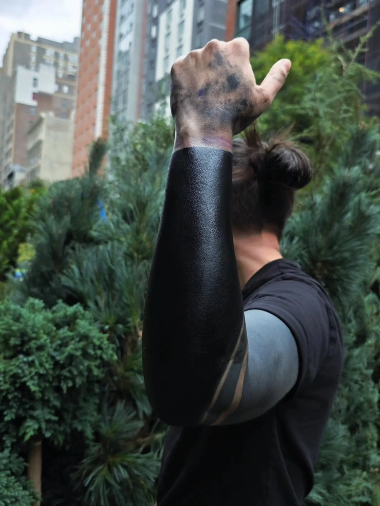 ⚫️Blackout Lower⚫️
.
Upper arm not mine.

.
Booking for November-December-January in NYC and Staten Island
.
.
.
.
.
.
.
.
.
.
.
Take care of your tattoo, eat good, listen to your body. I did my part, now your body has to do its part and you also hav