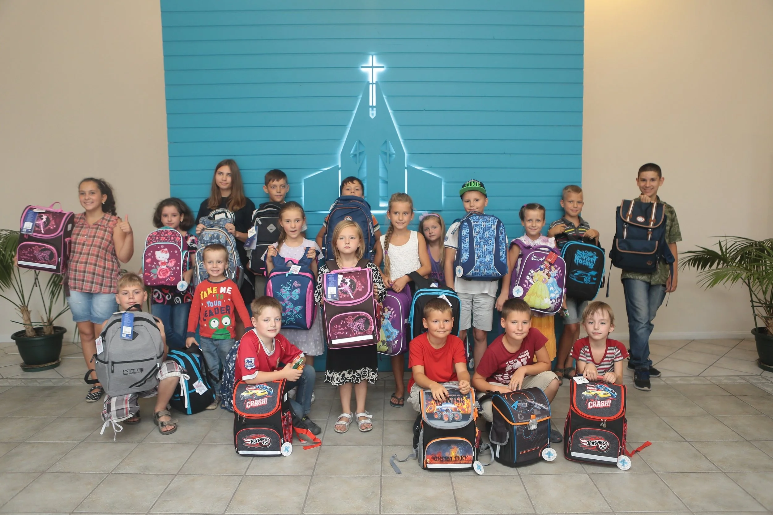 Ready for school. Helping Ukrainian children