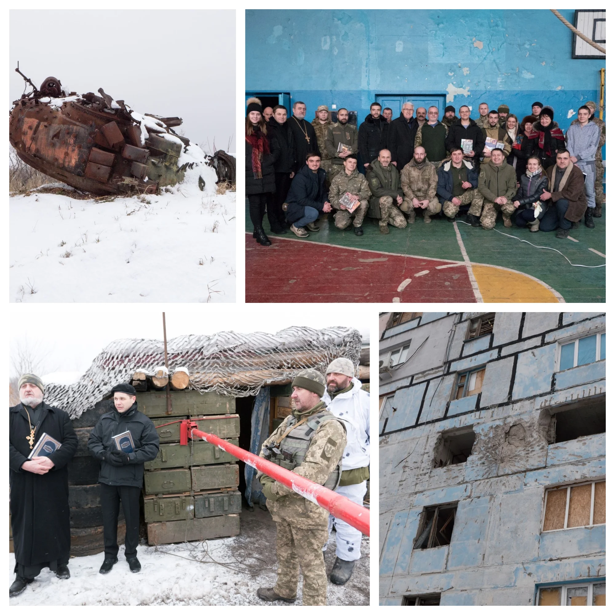 Bible Distribution in war-torn East Ukraine