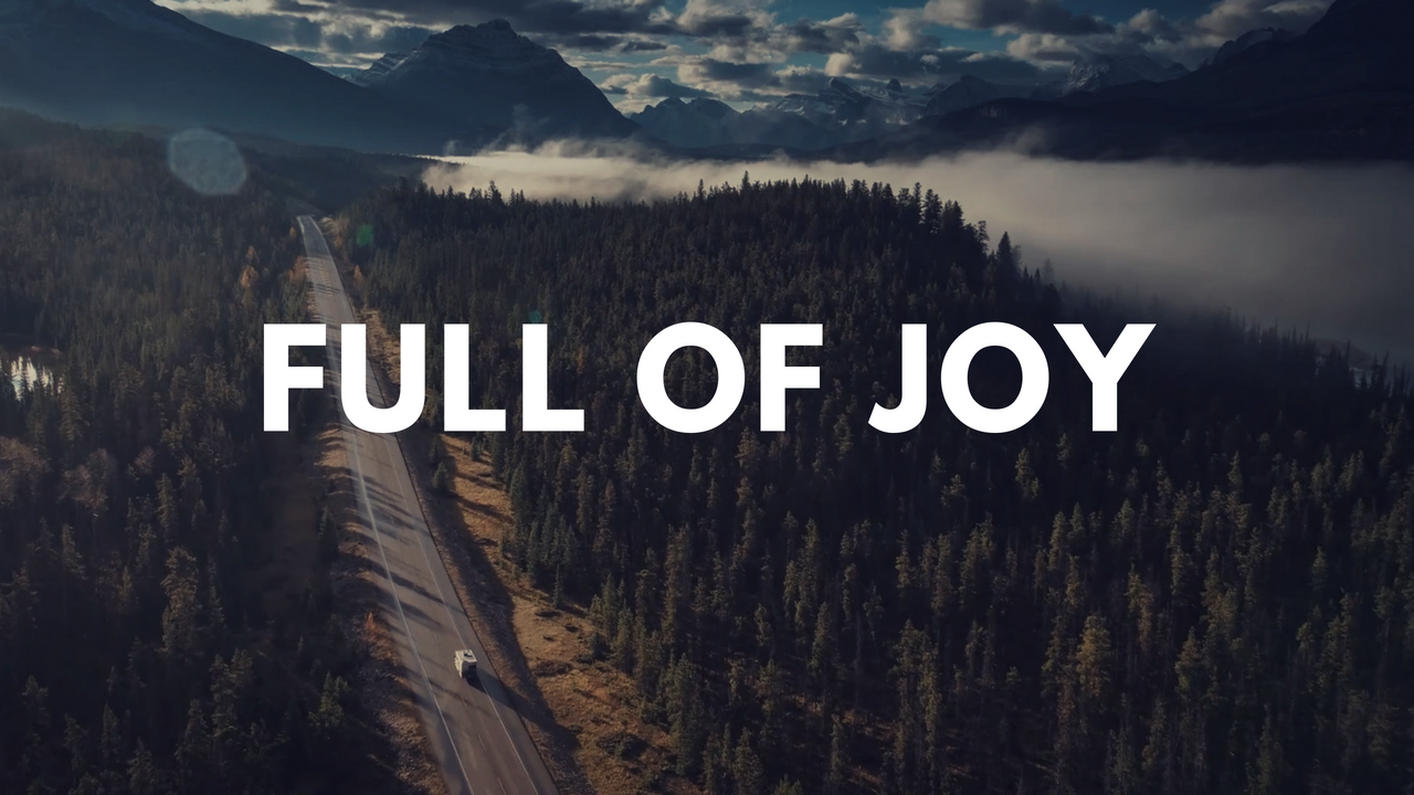 Full of joy