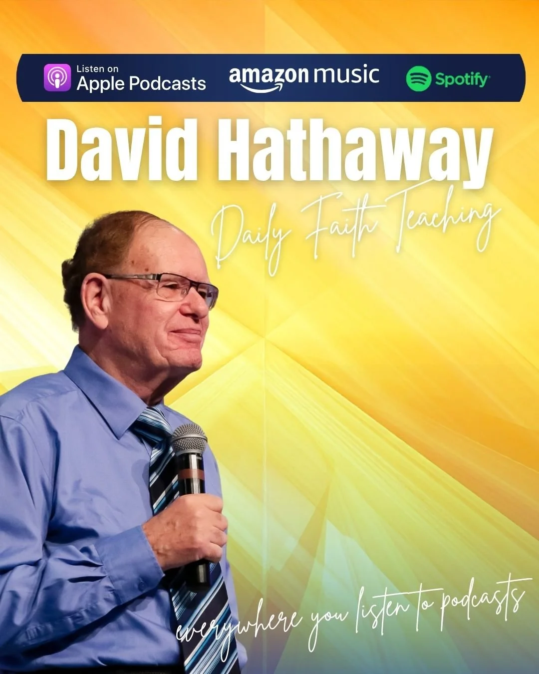 "I want to share with you what God has taught me through 75 years of ministry." These podcasts by David Hathaway will encourage, minister and life your faith. If you need healing, it is in the Name of Jesus. If you need a miracle, it is thr