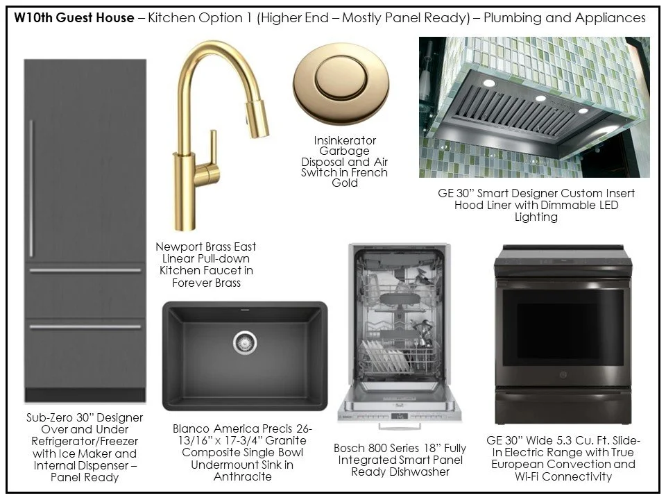 High-end Appliance Package