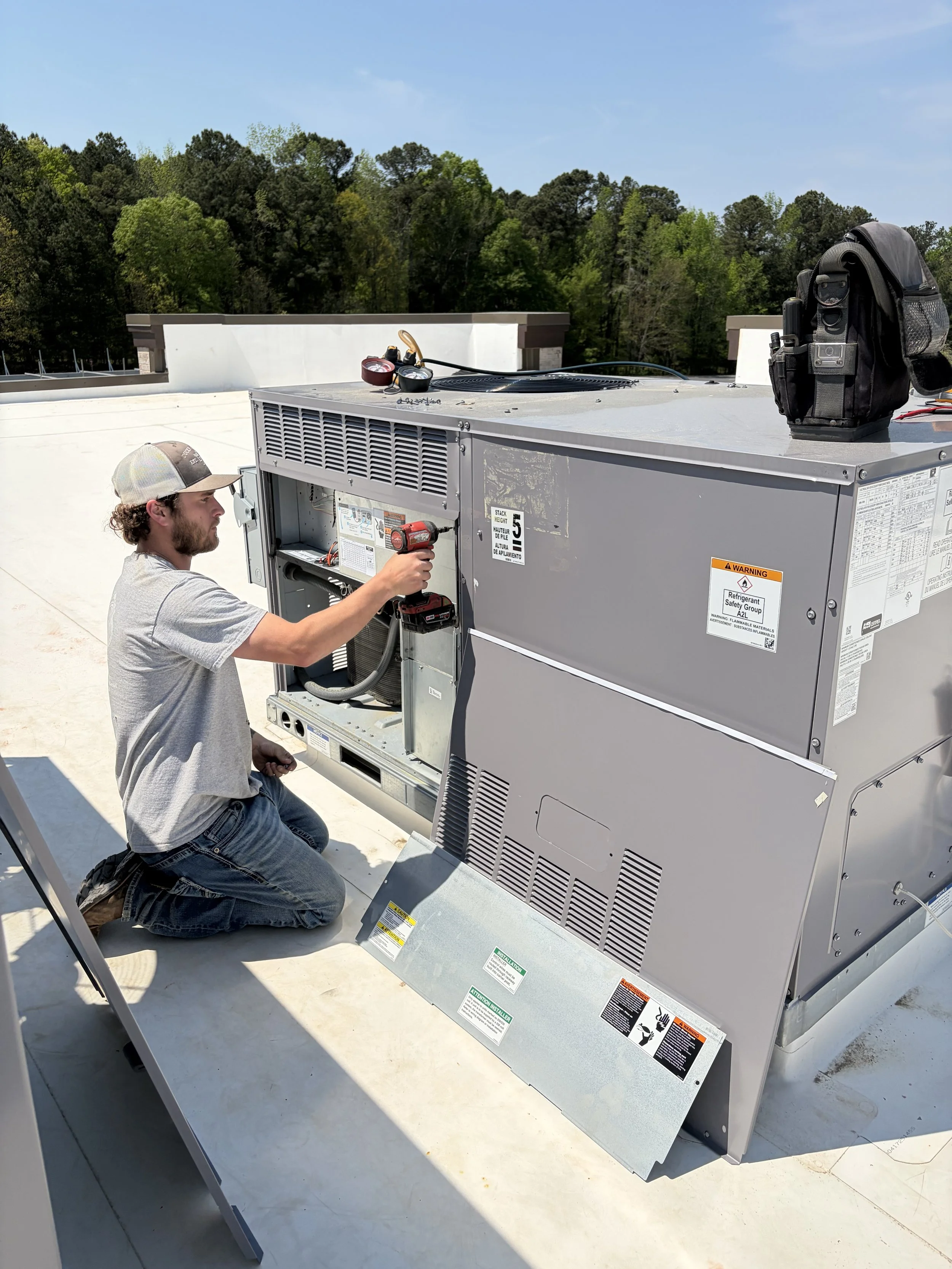 Commercial Roof Top Unit Inspection