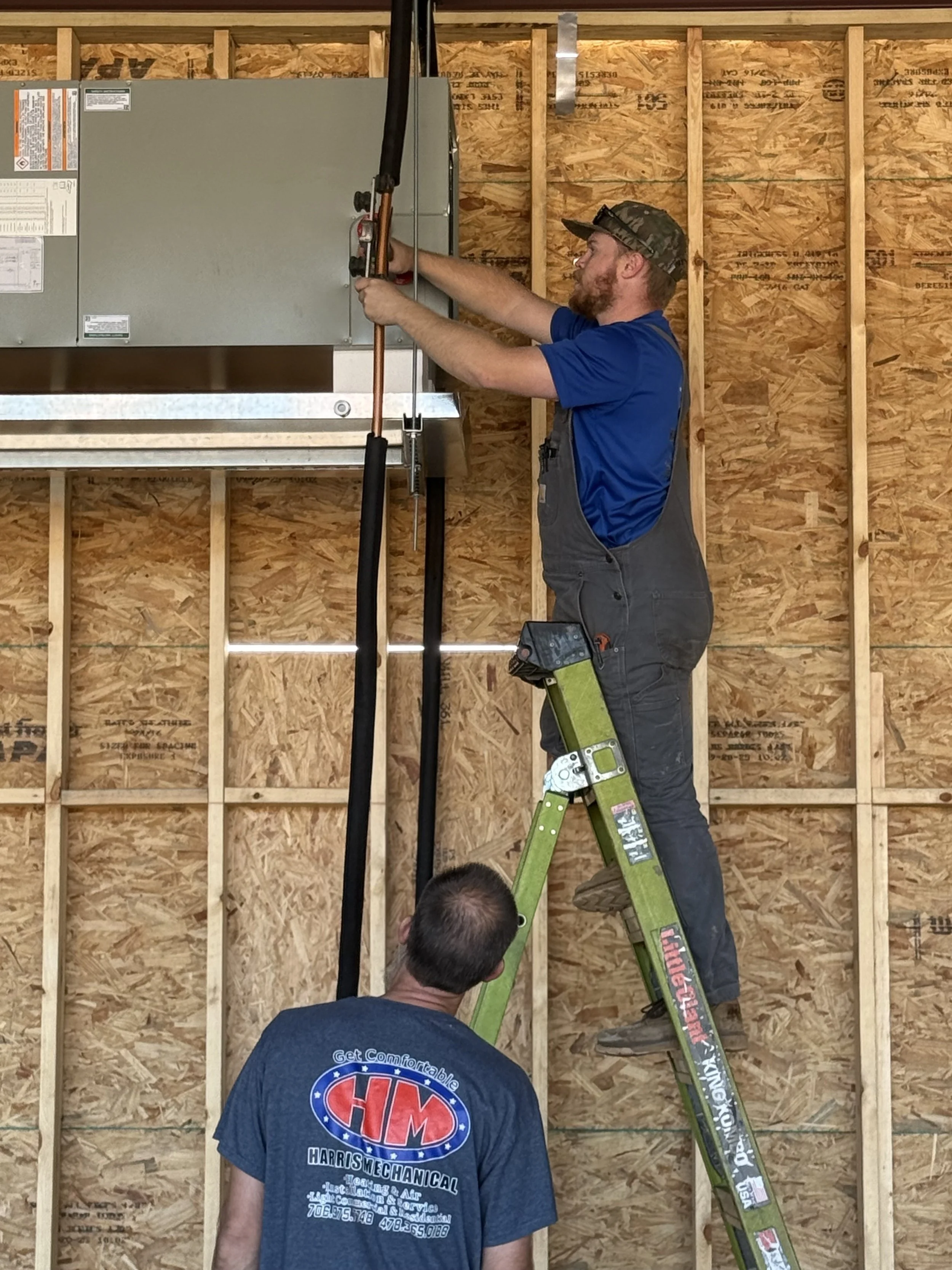 Commercial HVAC installation in Middle Georgia