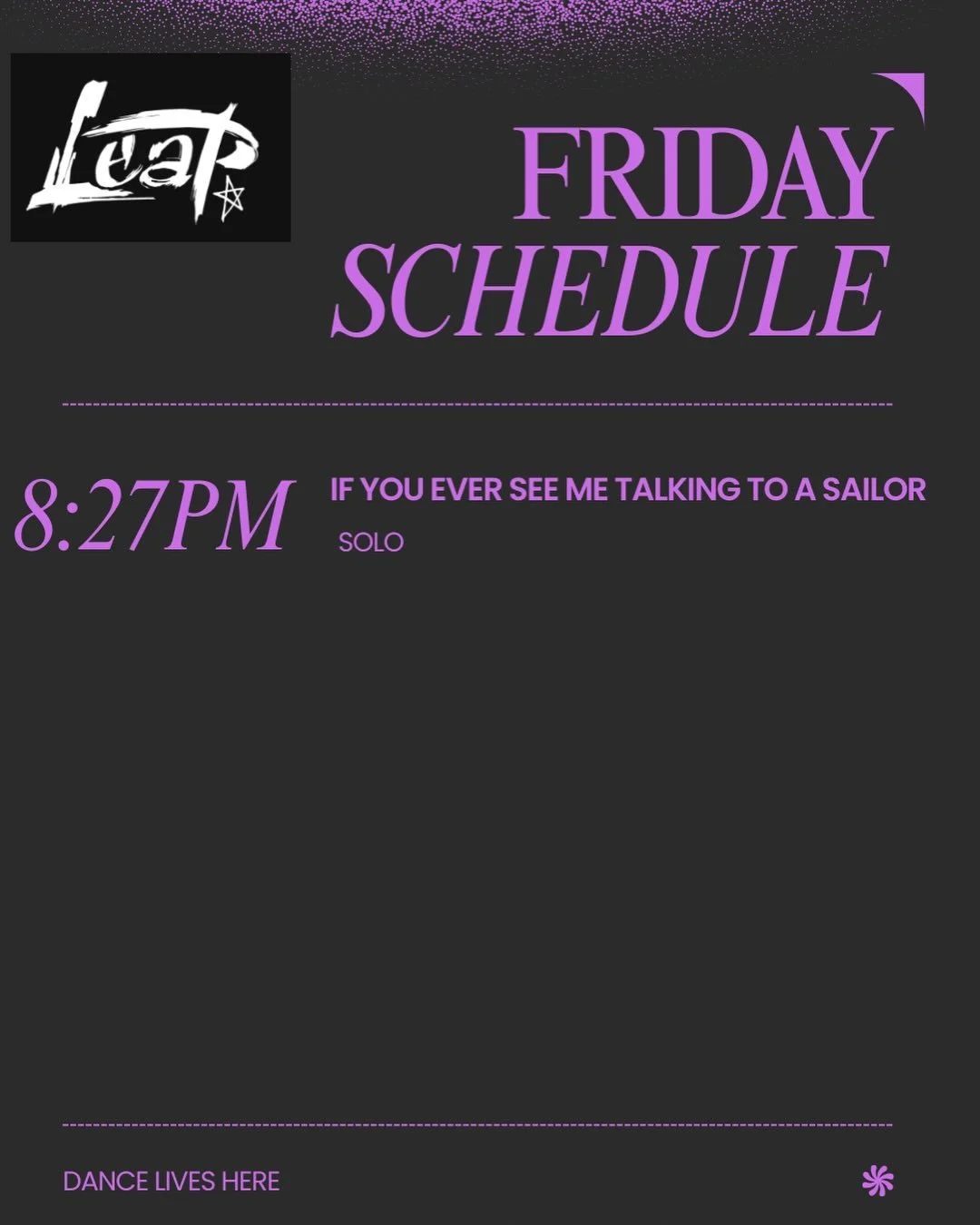 It&rsquo;s competition weekend! ✨🏆 

GO HOD! 💜