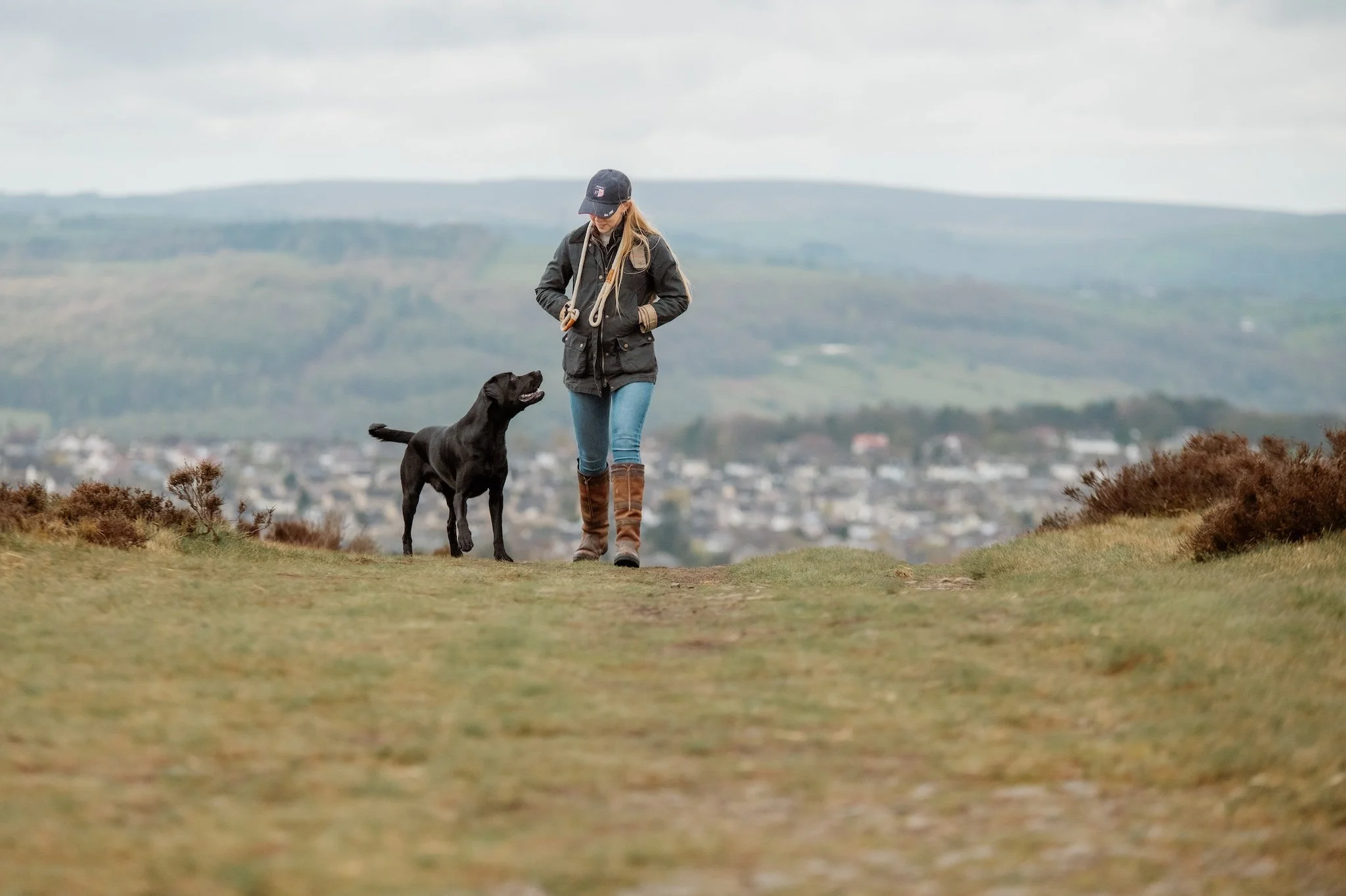 The Hills are Calling and I Must Go…Baildon Moor Dog Photography 