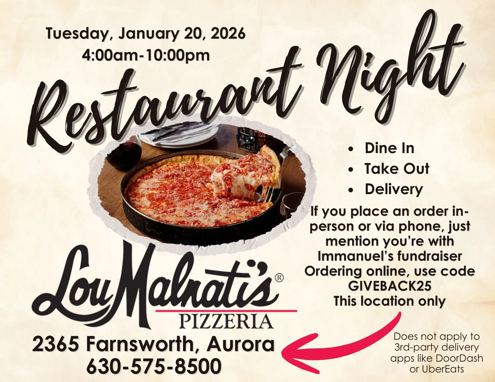 restaurant night lou malnati's