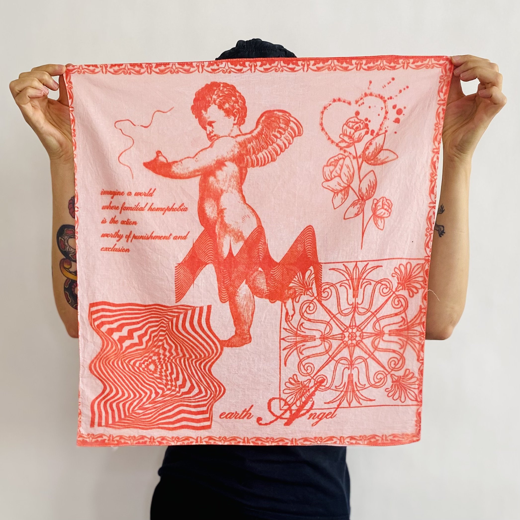 "Earth Angel" Fine Art Textile Print