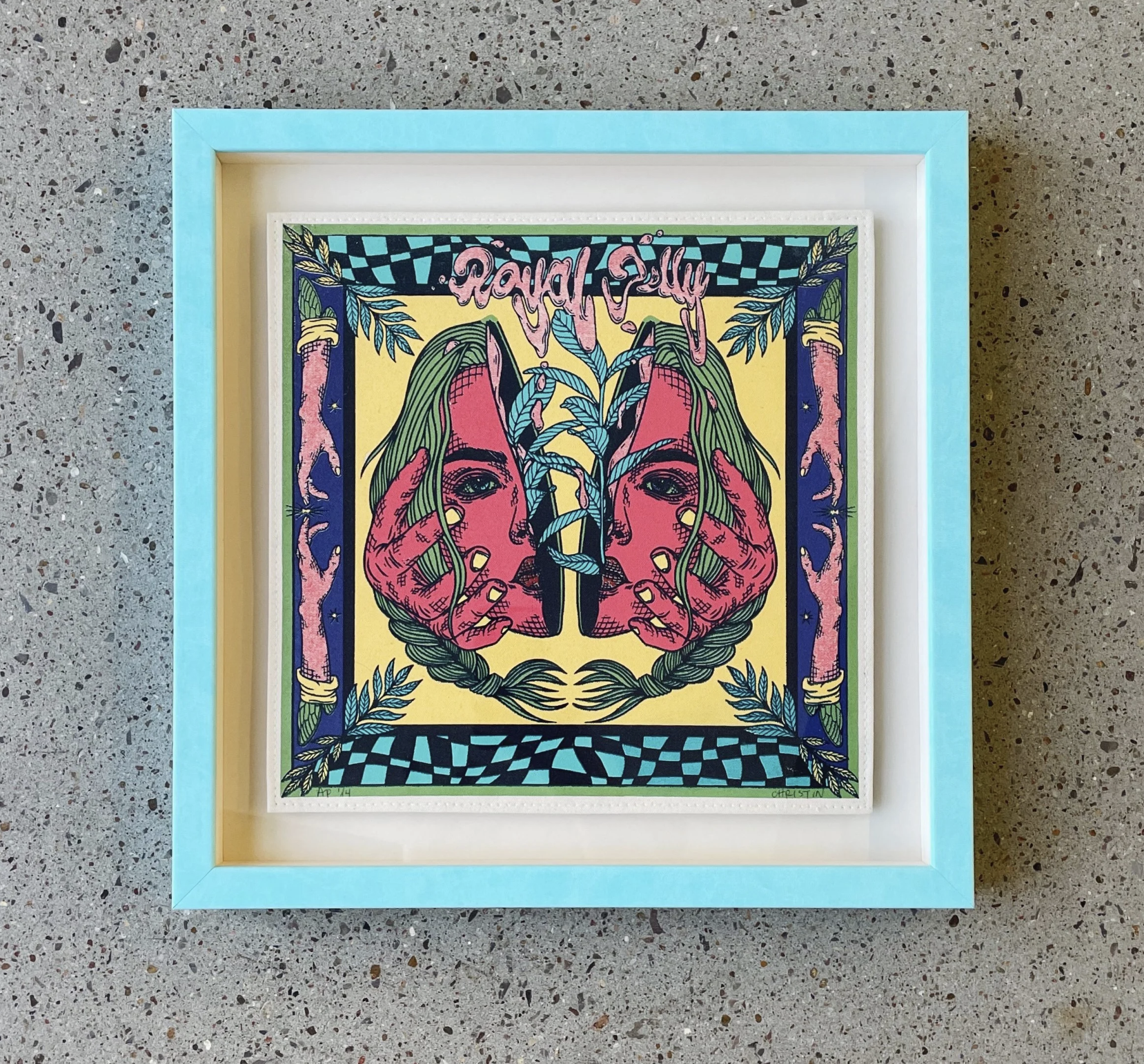  Canvas artwork Created By Christin Apodaca printed by Mother Of All Branding