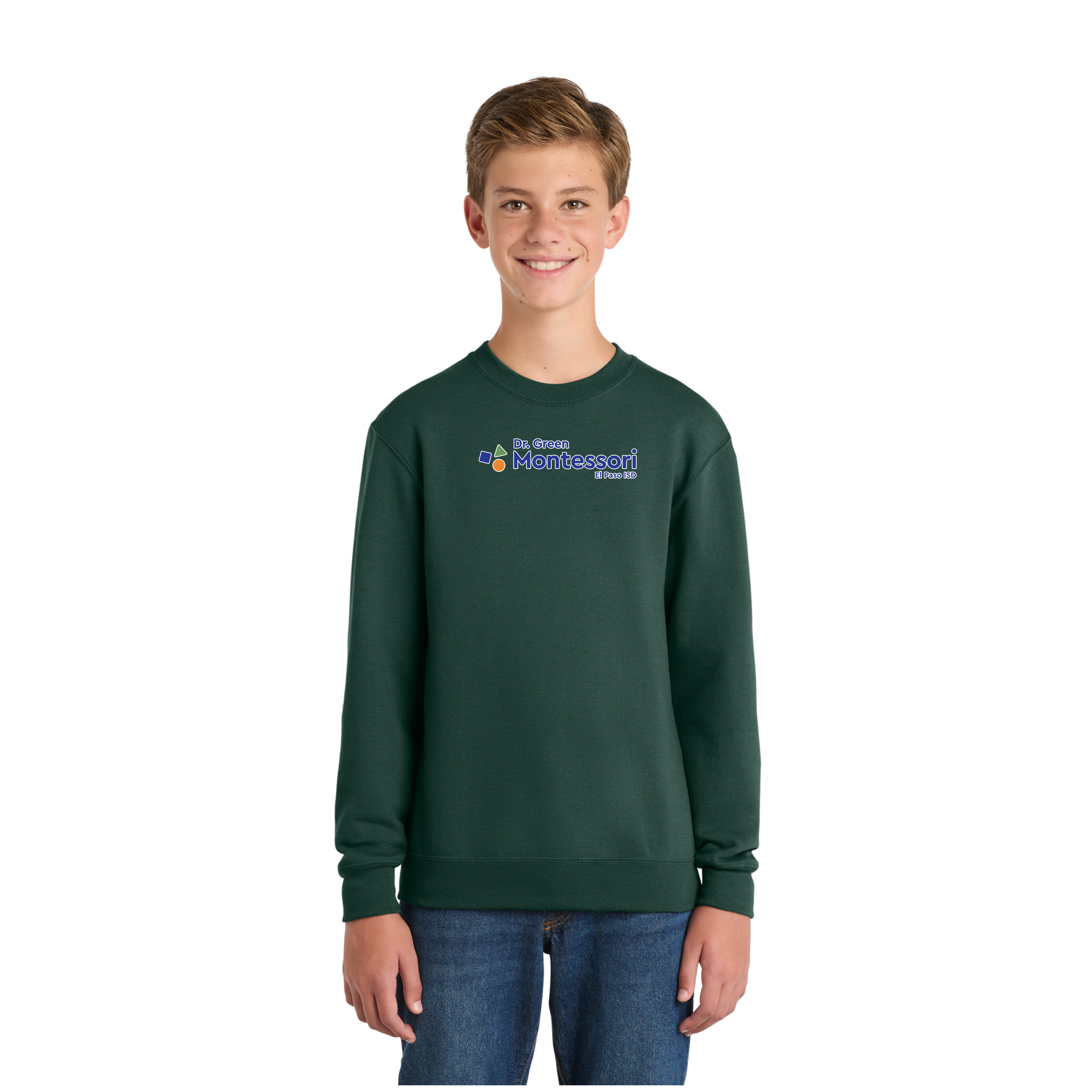 Port & Co™ Youth Core Fleece Crewneck Sweatshirt