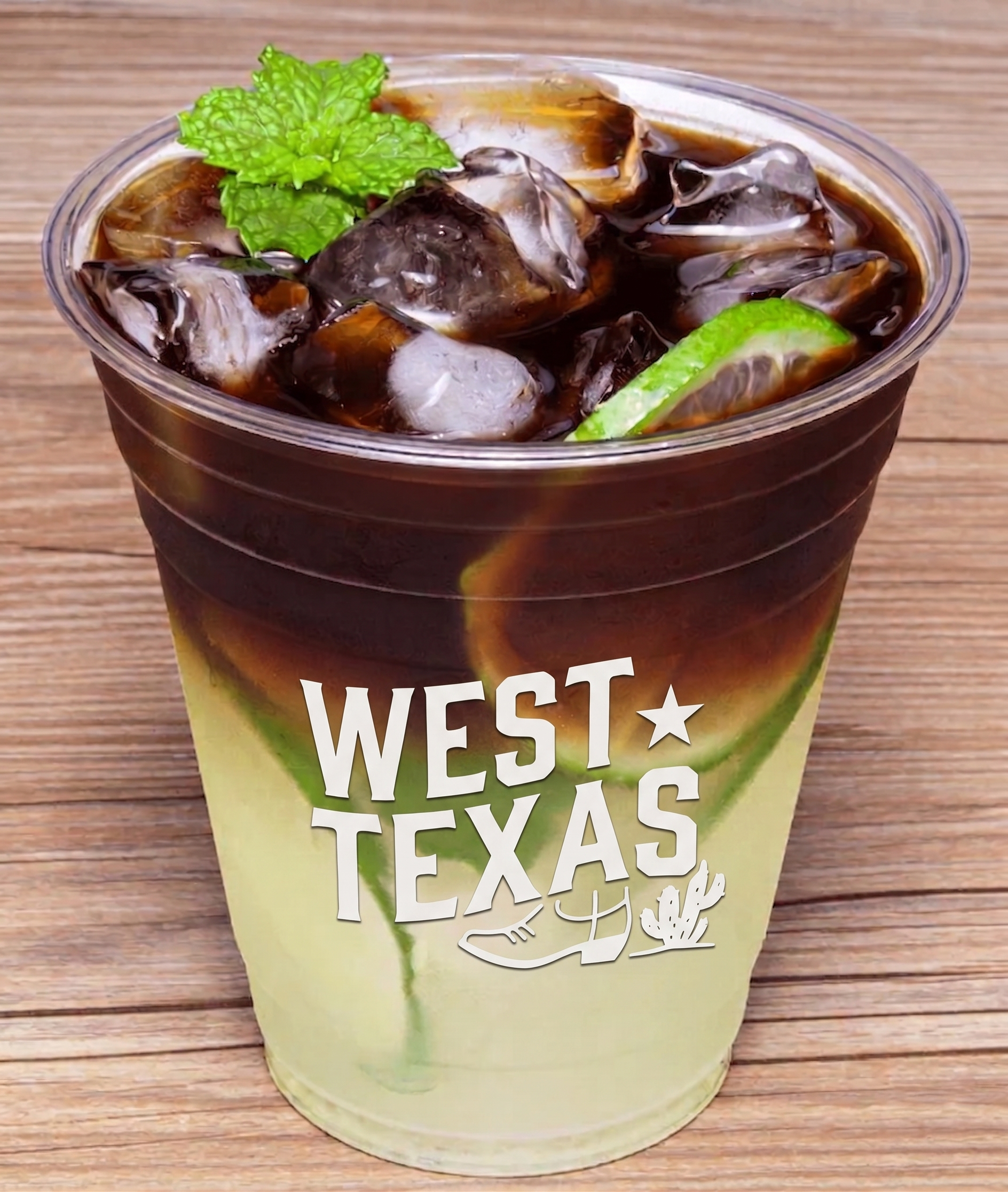 Custom printed Clear PET Cup with custom logo
