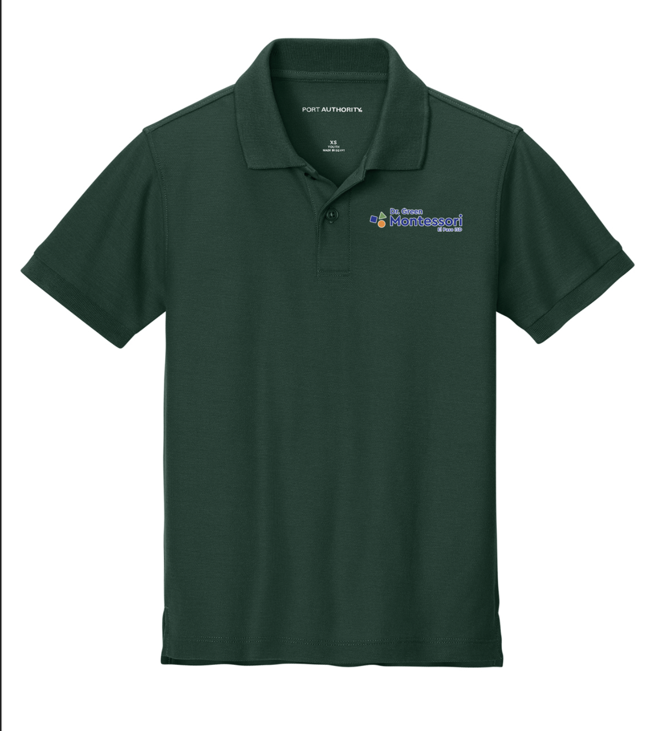 Port Authority® Youth Wearever Signature Pique Polo - BLEND Cotton/Polyester