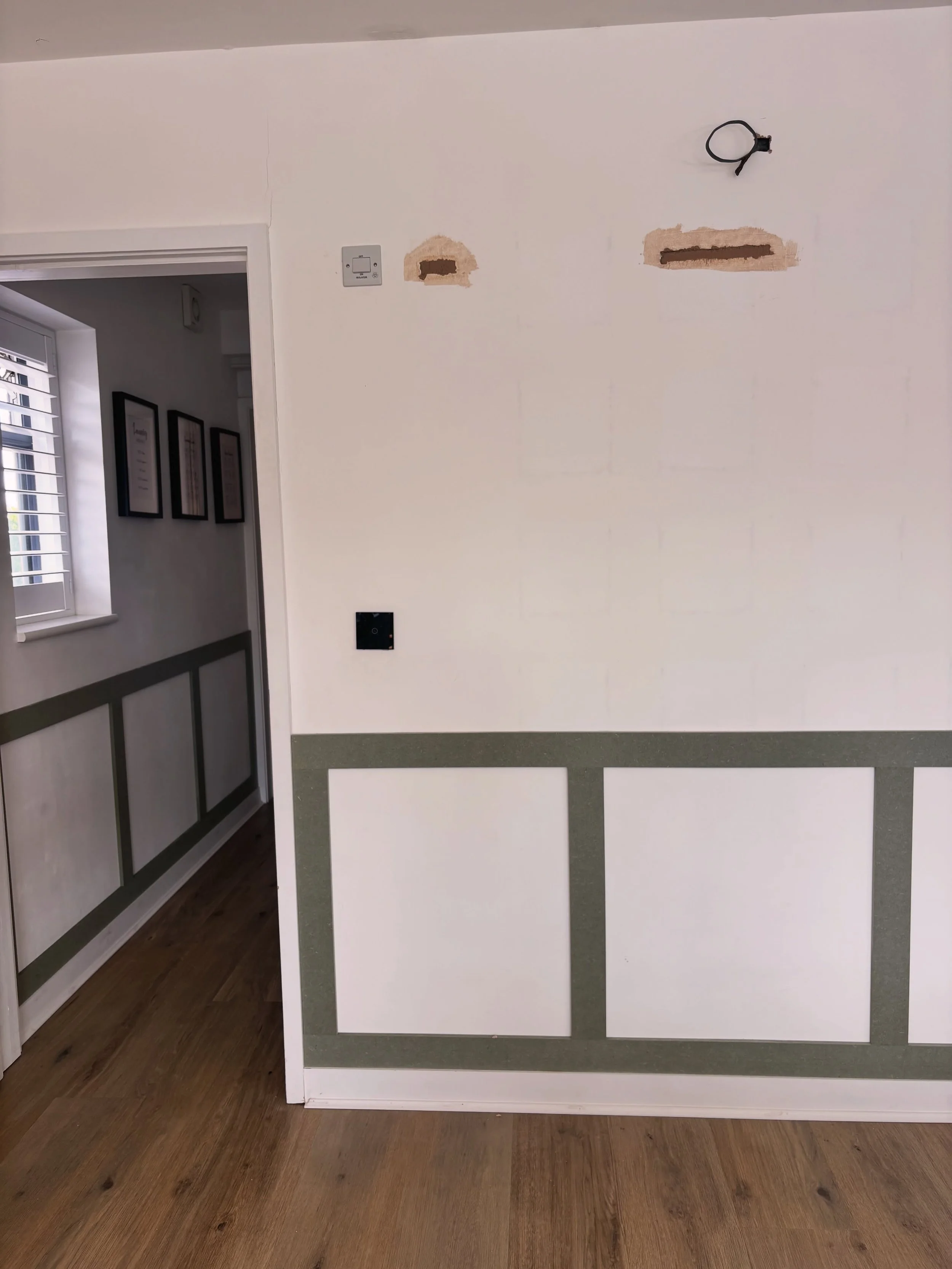 Electrics ✔️
Panelling ✔️

These are two of the biggest design elements I use to completely transform a space.

Good lighting isn&rsquo;t just practical - it creates atmosphere, highlights key features, and changes how a room feels throughout the day