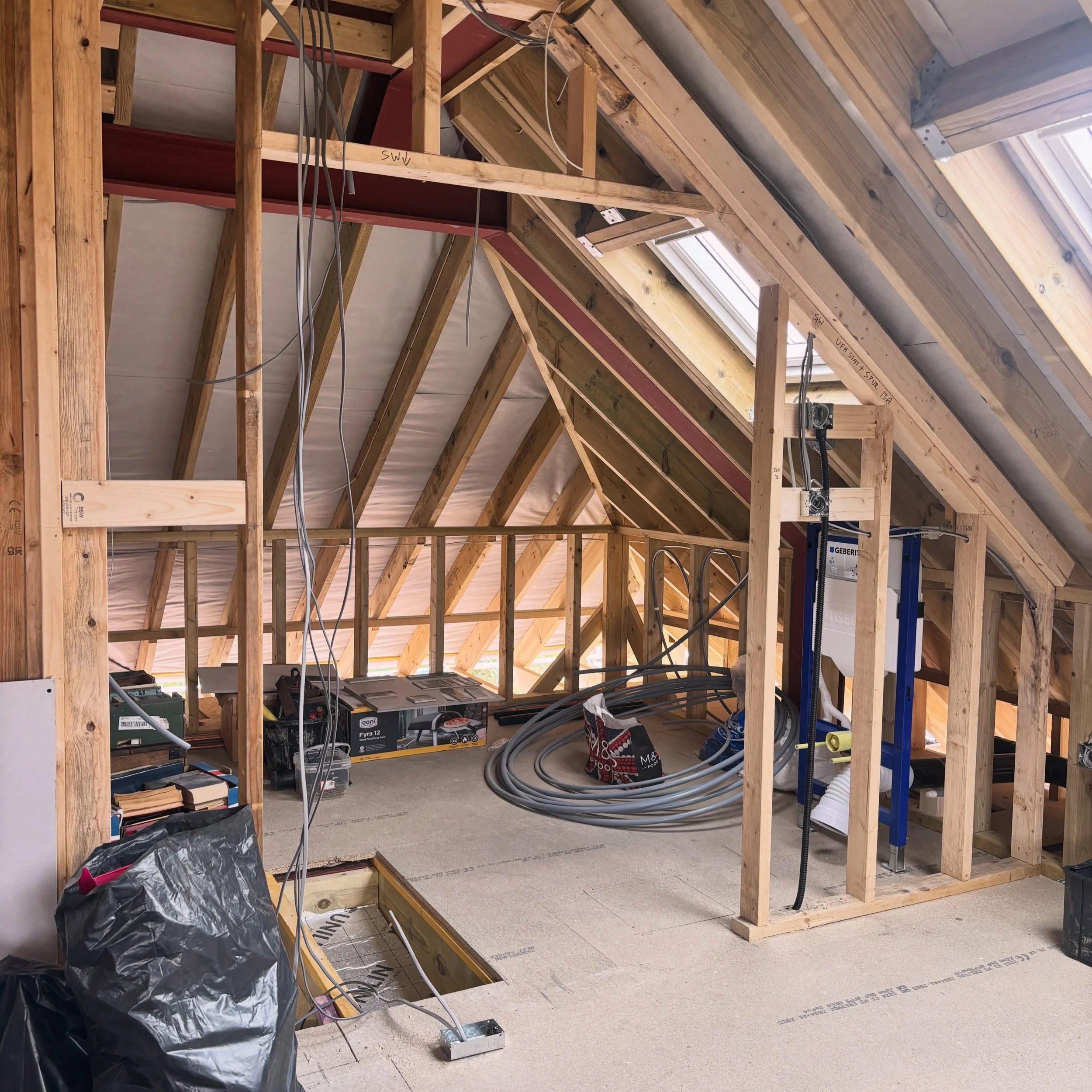Behind the scenes of our #radlett project, where we&rsquo;re finalising bathroom tile samples and paint colours before bringing the vision to life.

The planning stage is where every detail counts, and I can&rsquo;t wait to show you the finished resu