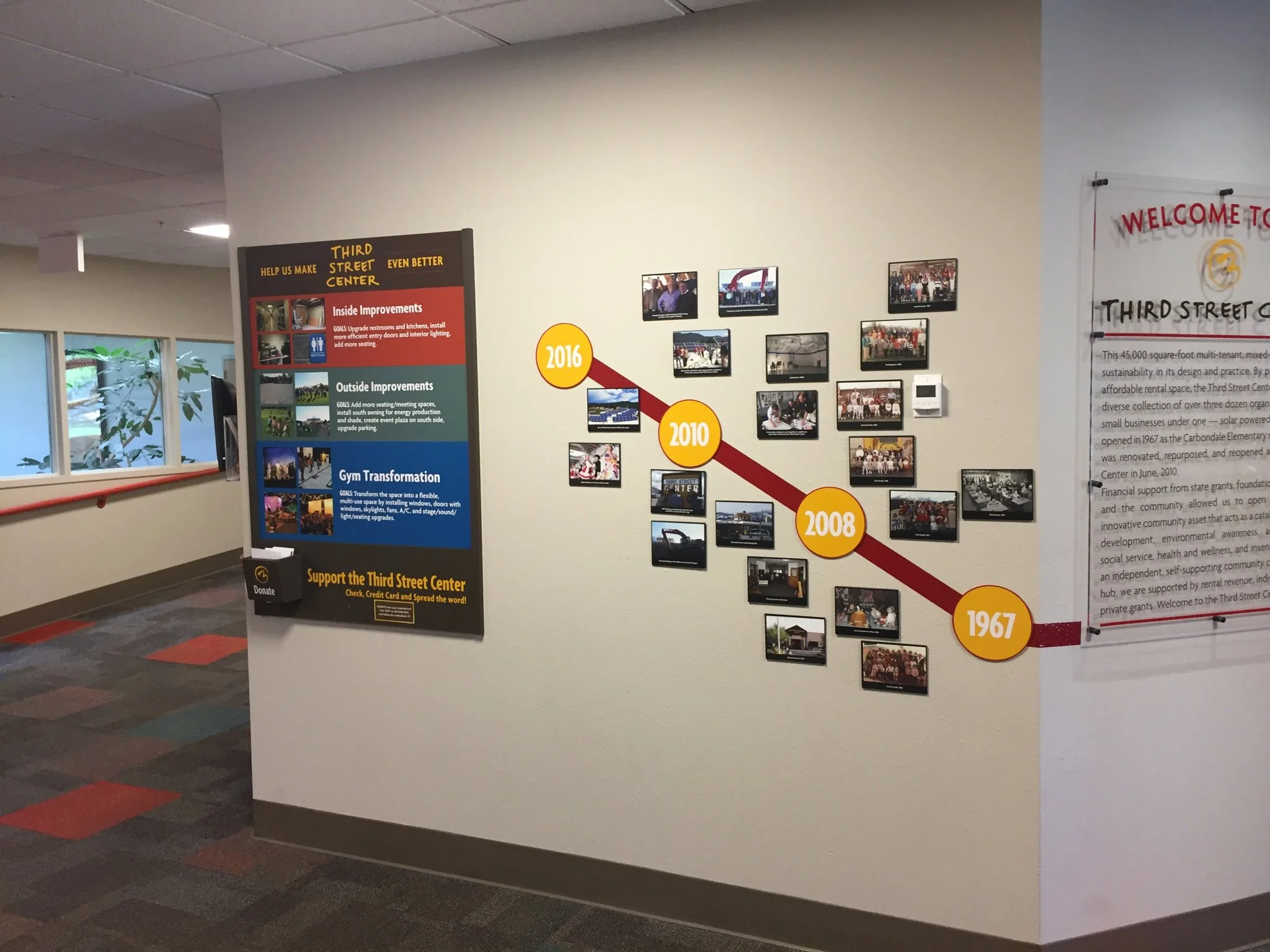 Third Street Center Timeline