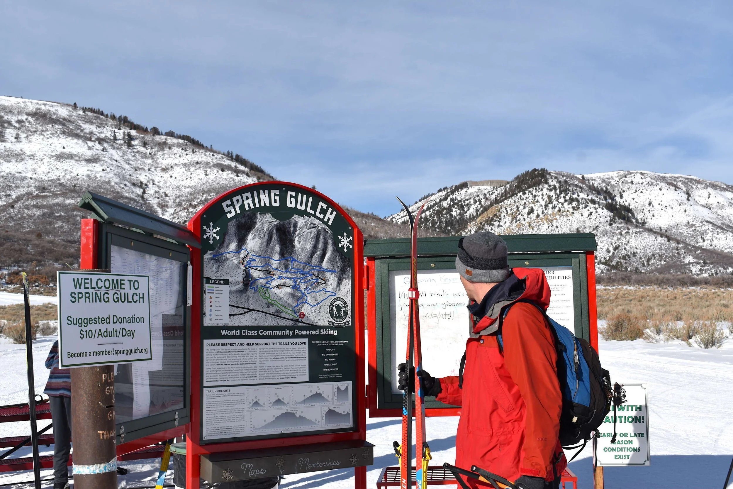 Spring Gulch Trail Map