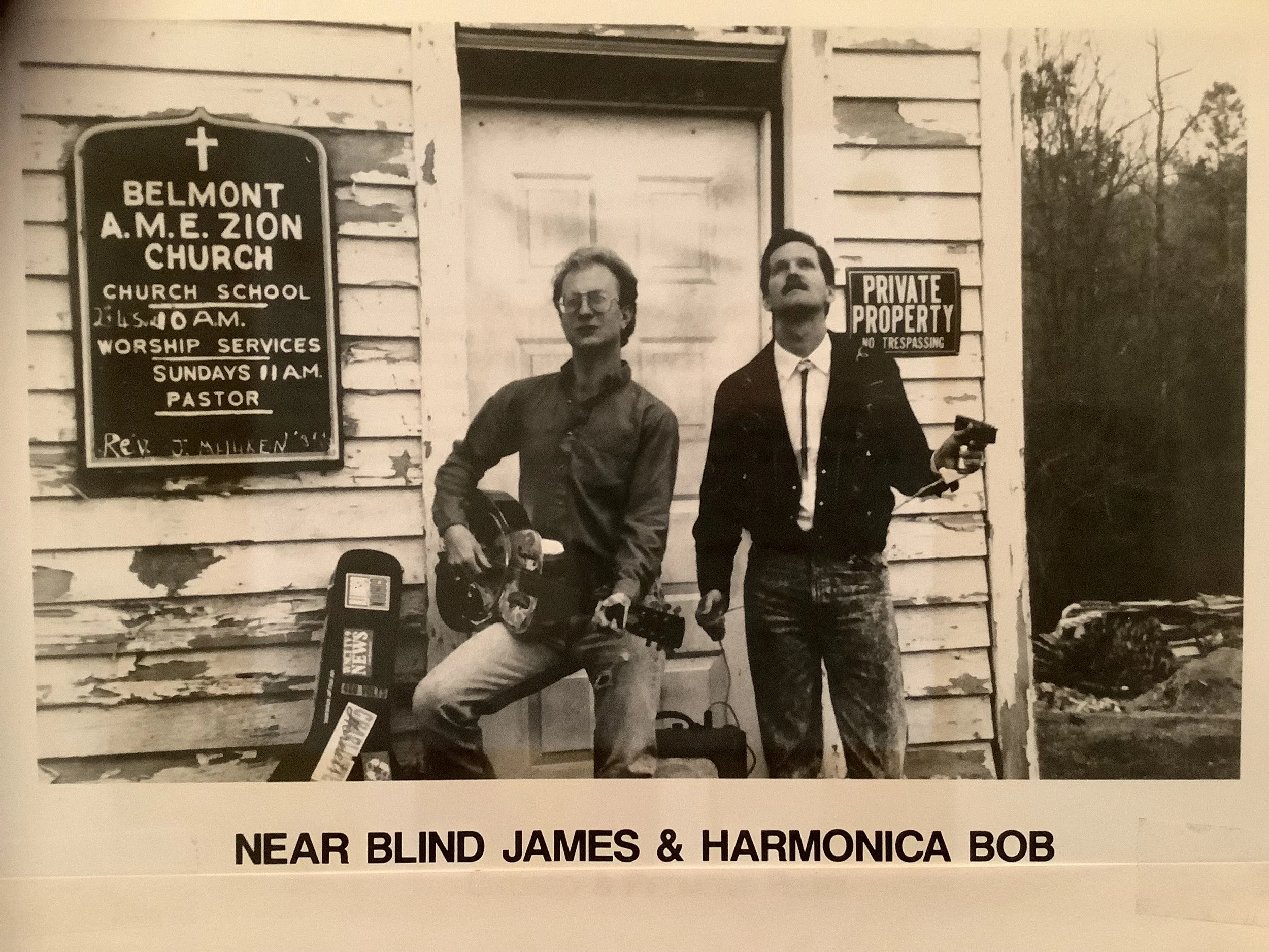 Near Blind James &amp; Harmonica Bob - free Third Friday show!