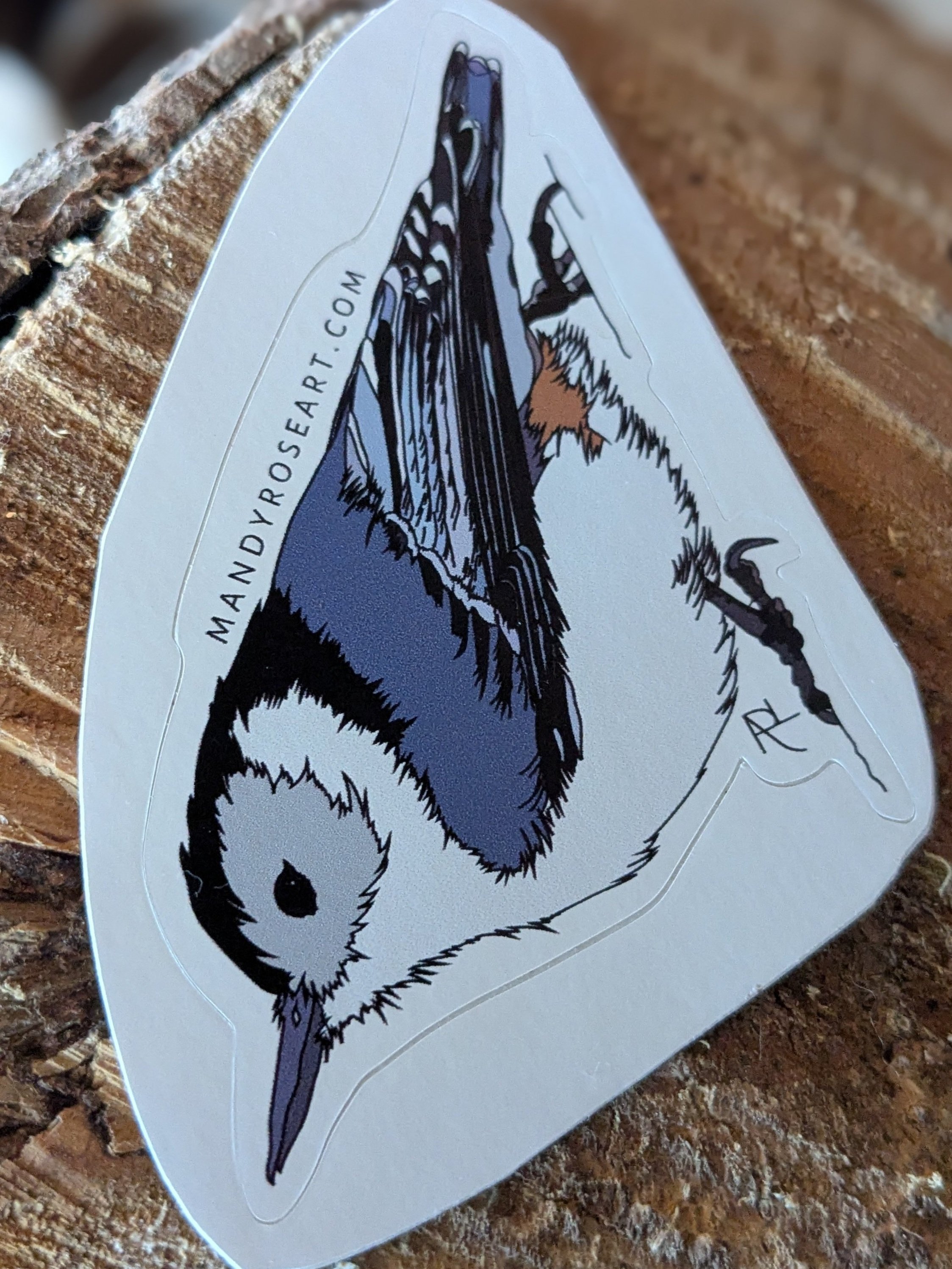White-breasted Nuthatch Sticker