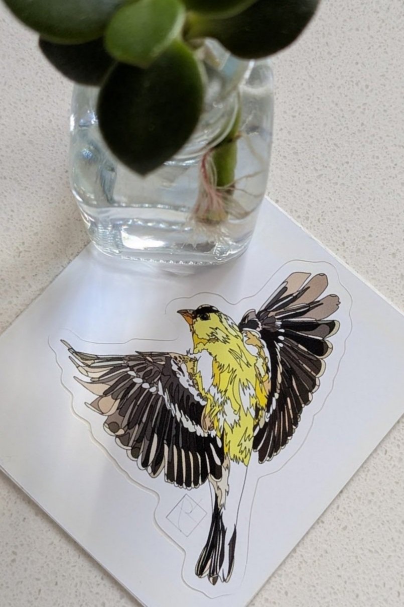 American Goldfinch Sticker