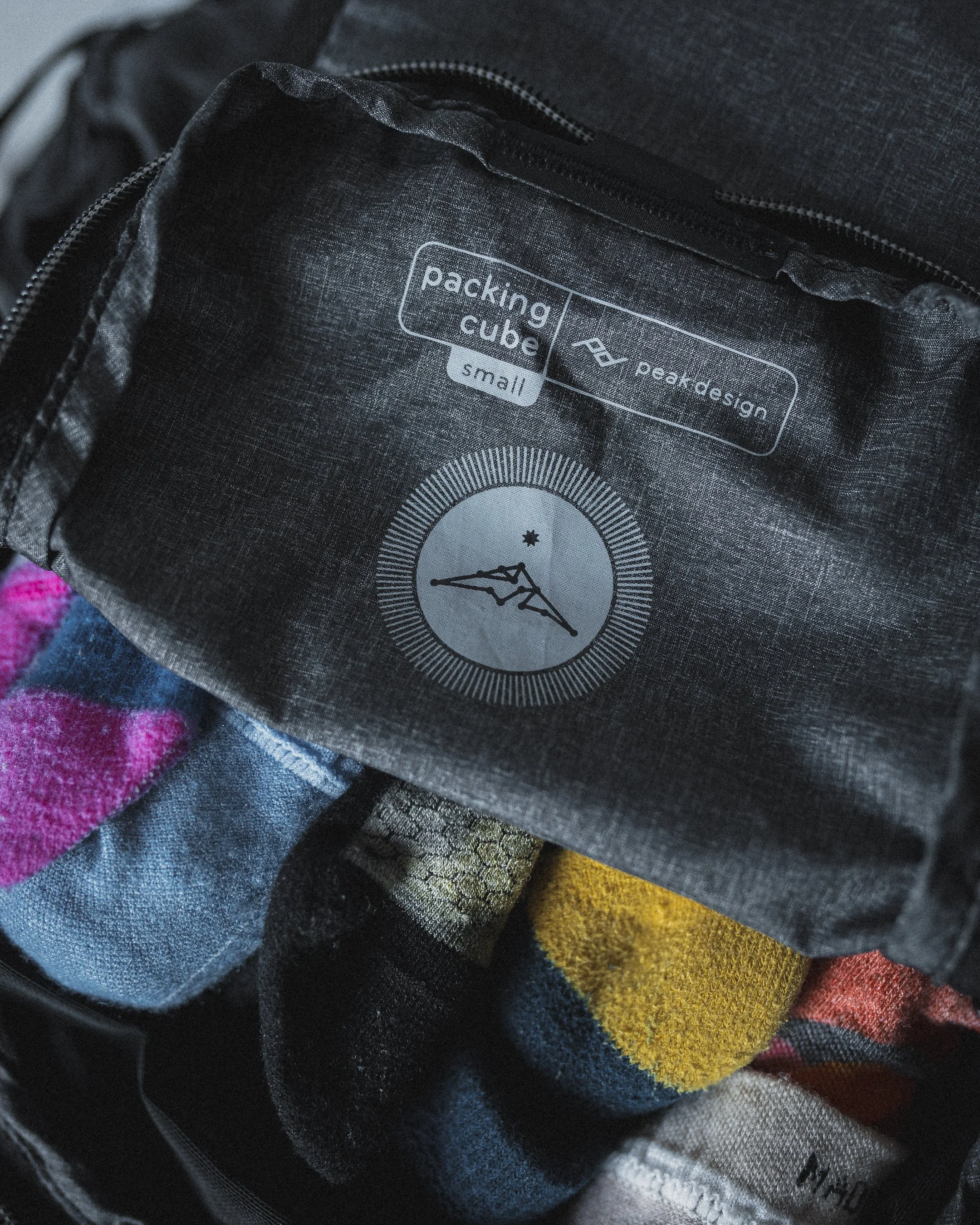 Peak Design Packing Cube (Small) - My favorite packing cubes for smaller apparel. This packing cube can expand or condense depending on the luggage situation