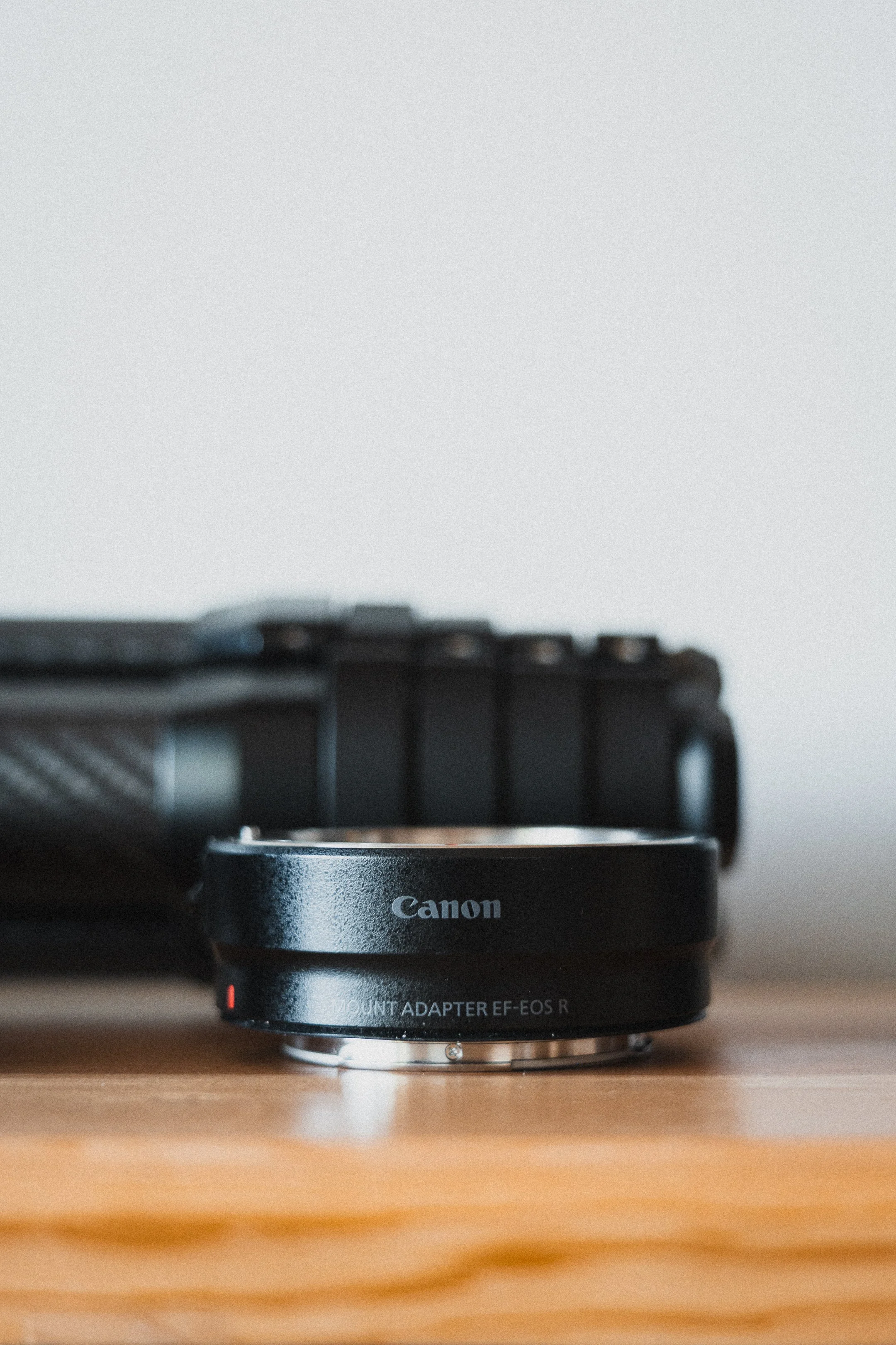 Canon Mount Adapter EF-EOS R - Mainly used when attaching my EF mount lenses to my mirrorless cameras