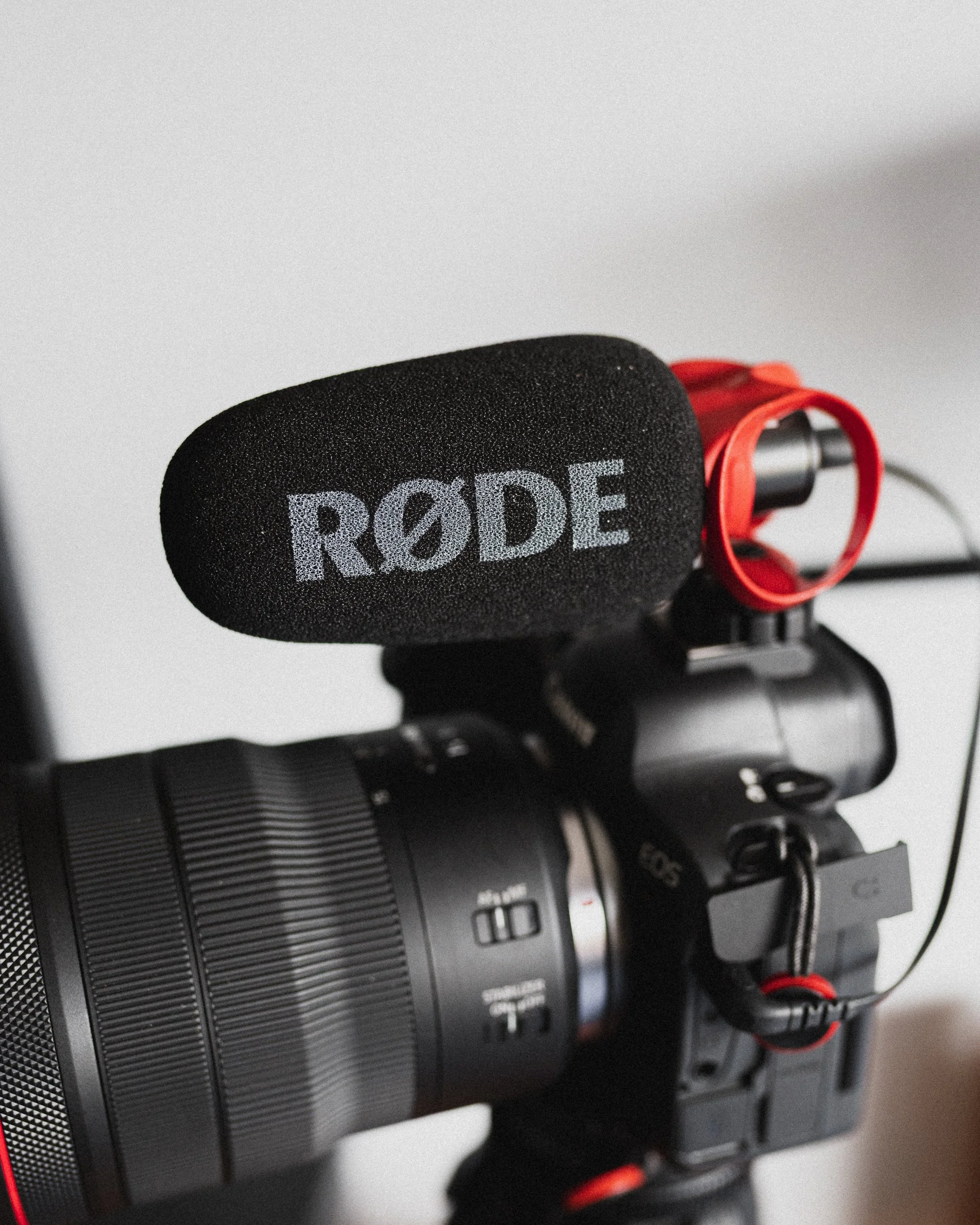 RØDE Shotgun Microphone - My main microphone for both indoors and outdoors