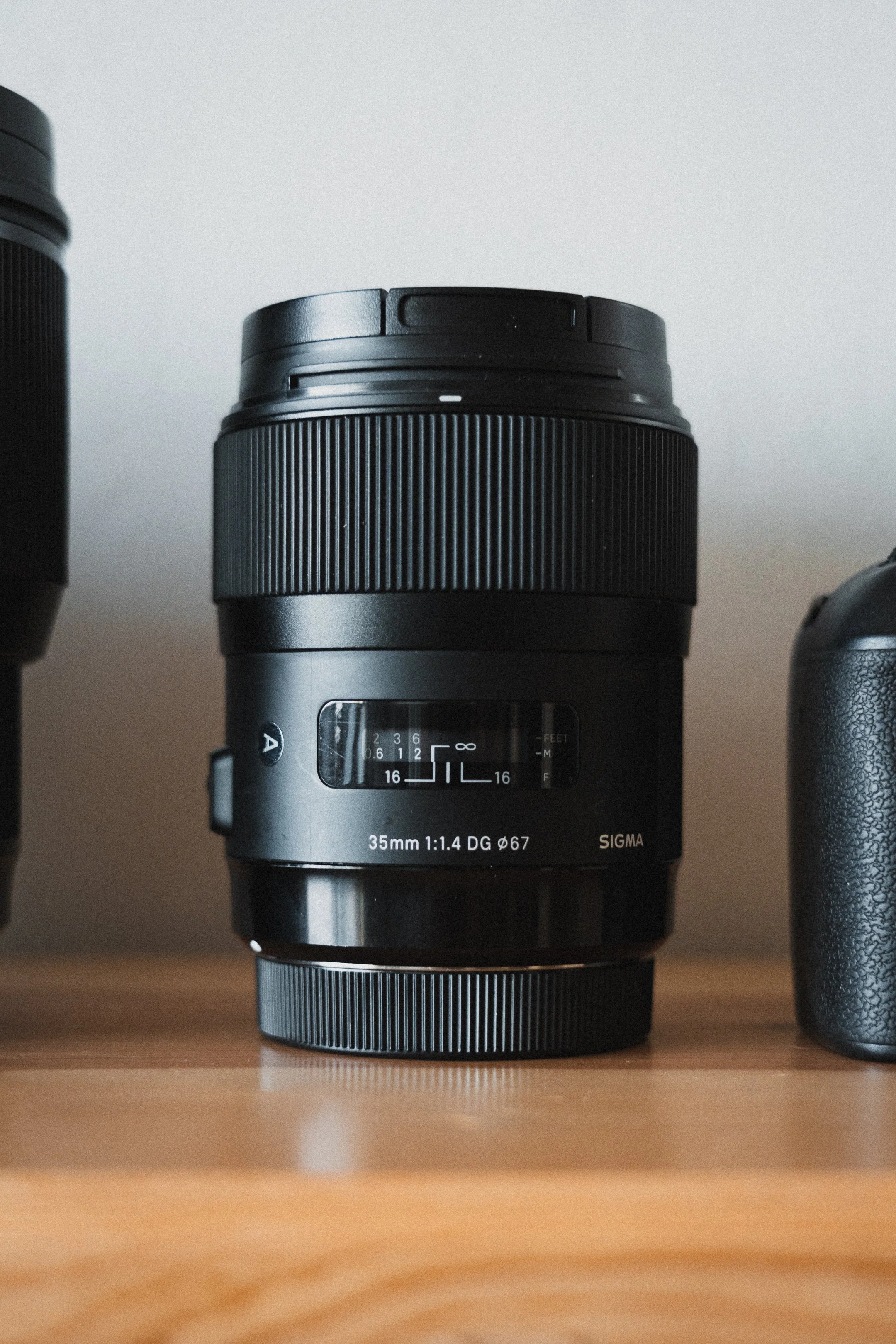 Sigma 35mm f1.4 Art Lens EF Mount - My go to prime lens for portraits. Small, compact and lightweight. Great intro prime lens for its price