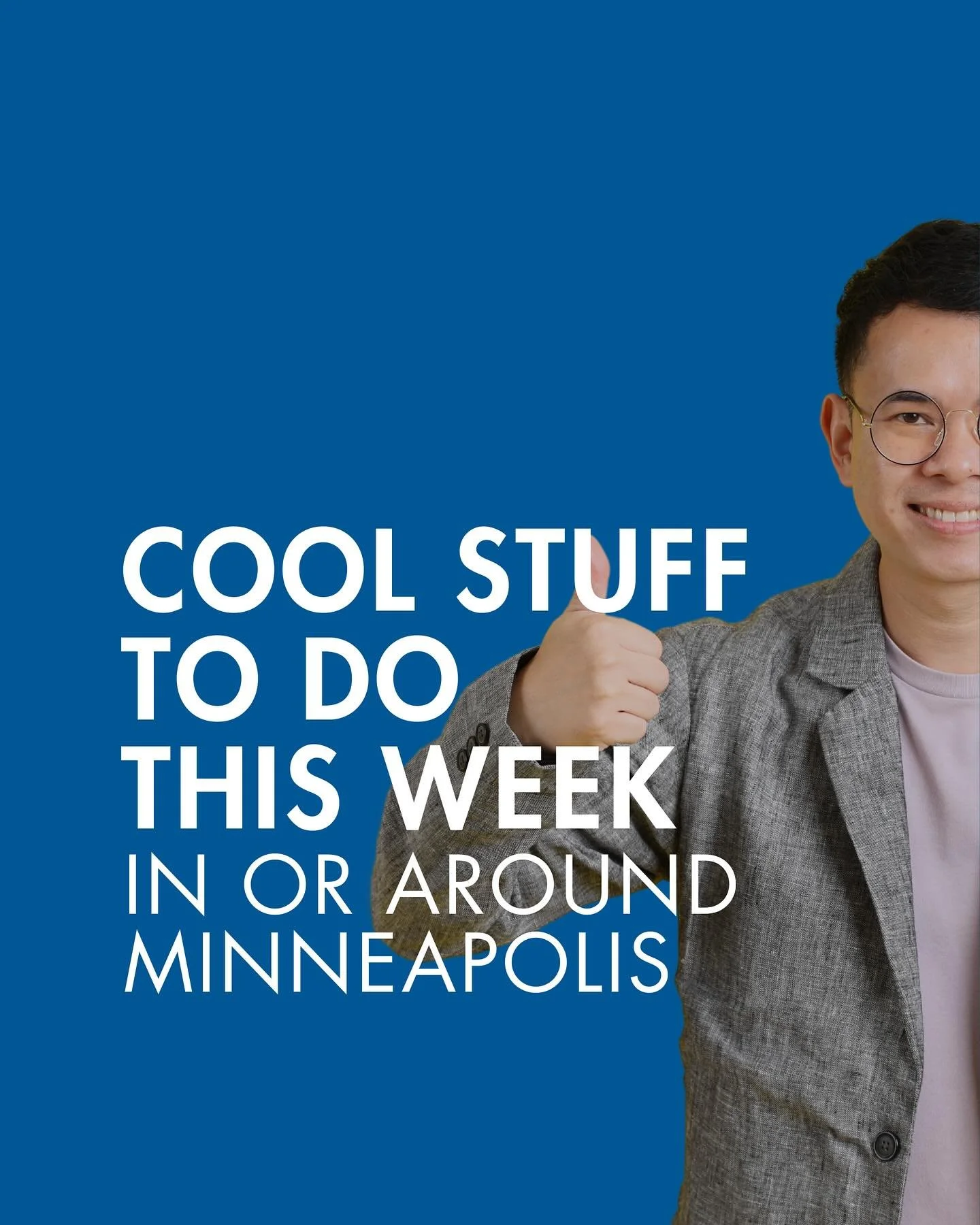 👋 And if you want these ideas sent to your inbox every week, head to my bio to hop on my list. 

Looking for things to do in the Twin Cities this week? Here are some fun events in the Minneapolis - St Paul metro for the week of 27 October - 2 Novemb