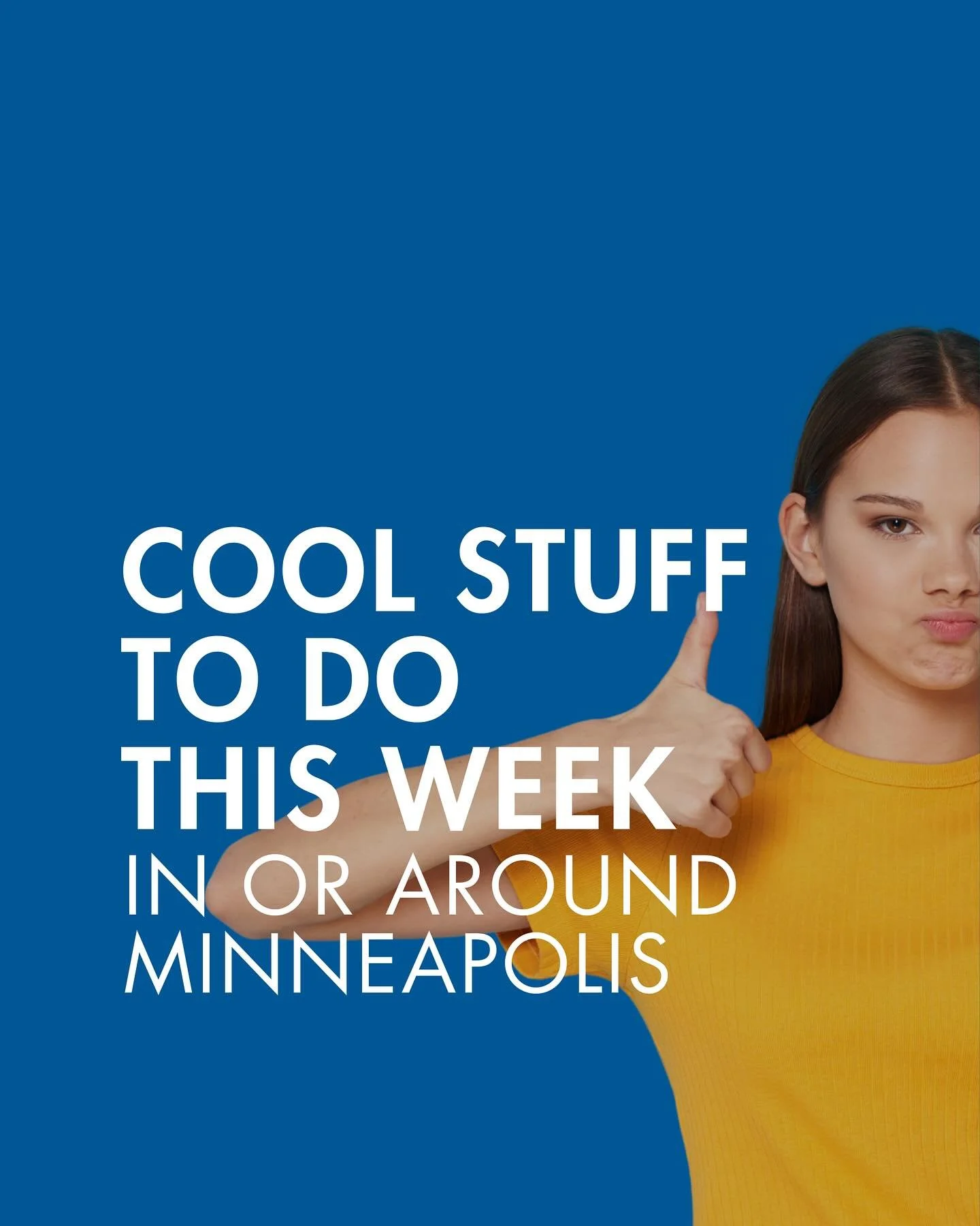 👋 And if you want these ideas sent to your inbox every week, head to my bio to hop on my list. 

Looking for things to do in the Twin Cities this week? Here are some fun events in the Minneapolis - St Paul metro for the week of 3 - 9 November 2025. 