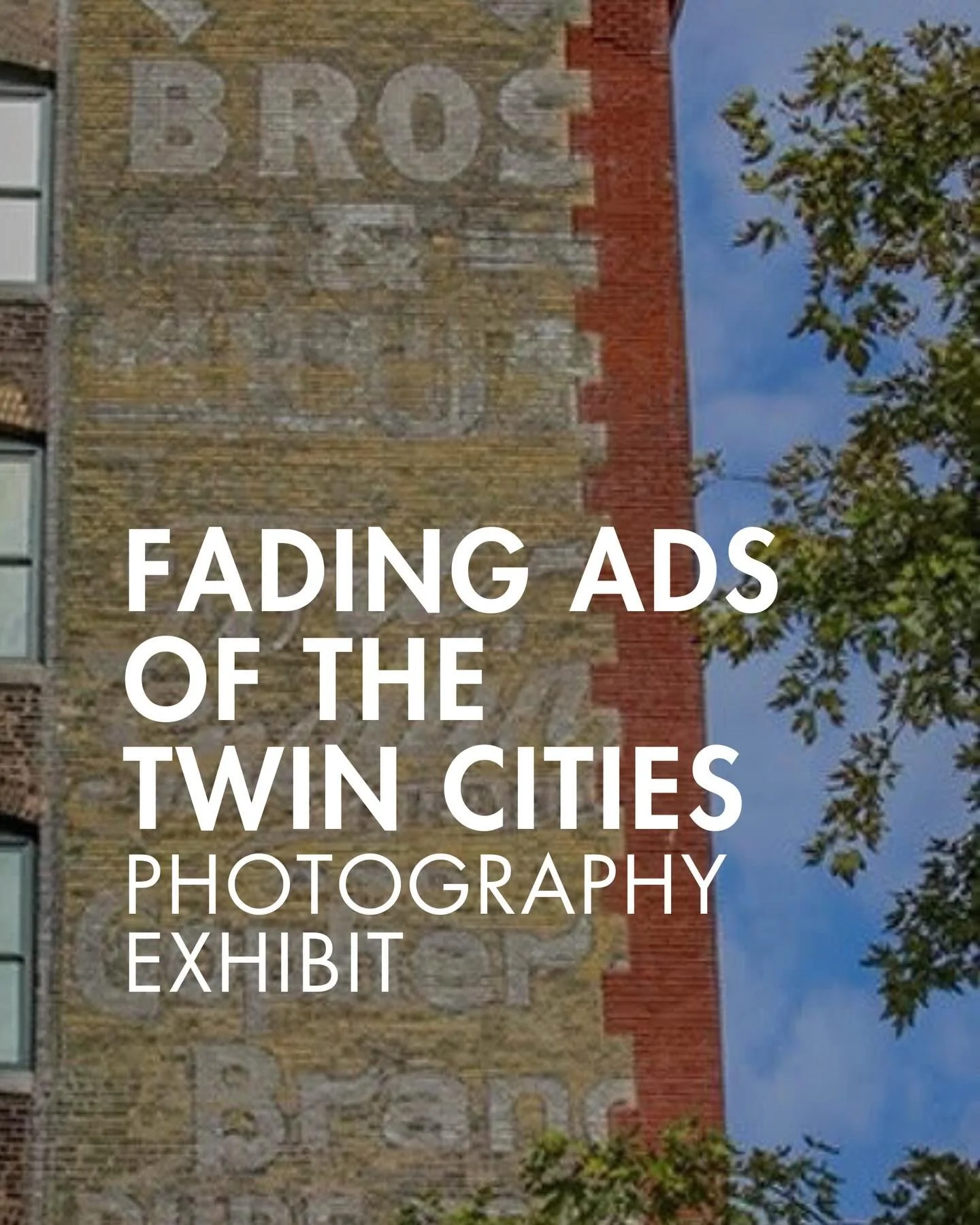 There&rsquo;s a cool photo exhibit in Minneapolis open until the end of March showcasing fading ads from Twin Cities buildings&hellip;ghost signs, if you will. 

Jay Grammond chose select images from his book to display to the public along with the s