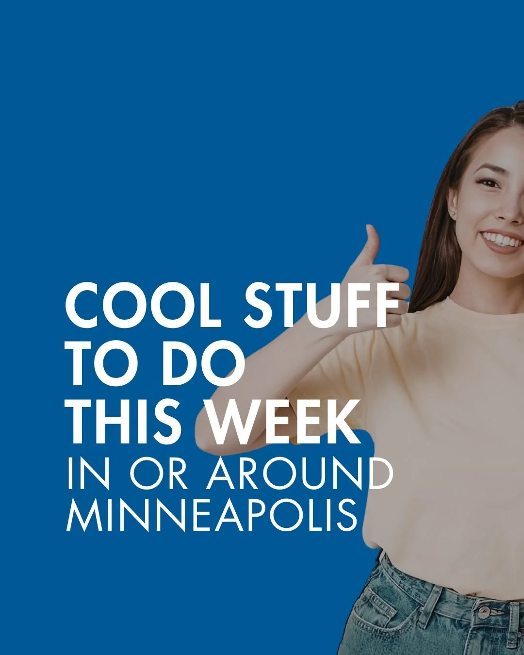 👋 If you want these ideas sent to your phone every week, head to my bio to hop on my email list. 

LOCAL LISTEN | @mariaandthecoins 

Looking for things to do in the Twin Cities this week? Here are some fun events in the Minneapolis - St Paul metro 