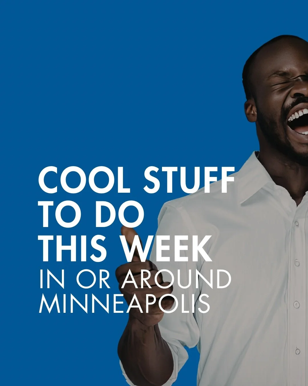 👋 If you want these ideas sent to your phone every week, head to my bio to hop on my email list. 

LOCAL LISTEN | @meanue_ 

Looking for things to do in the Twin Cities this week? Here are some fun events in the Minneapolis - St Paul metro for the w