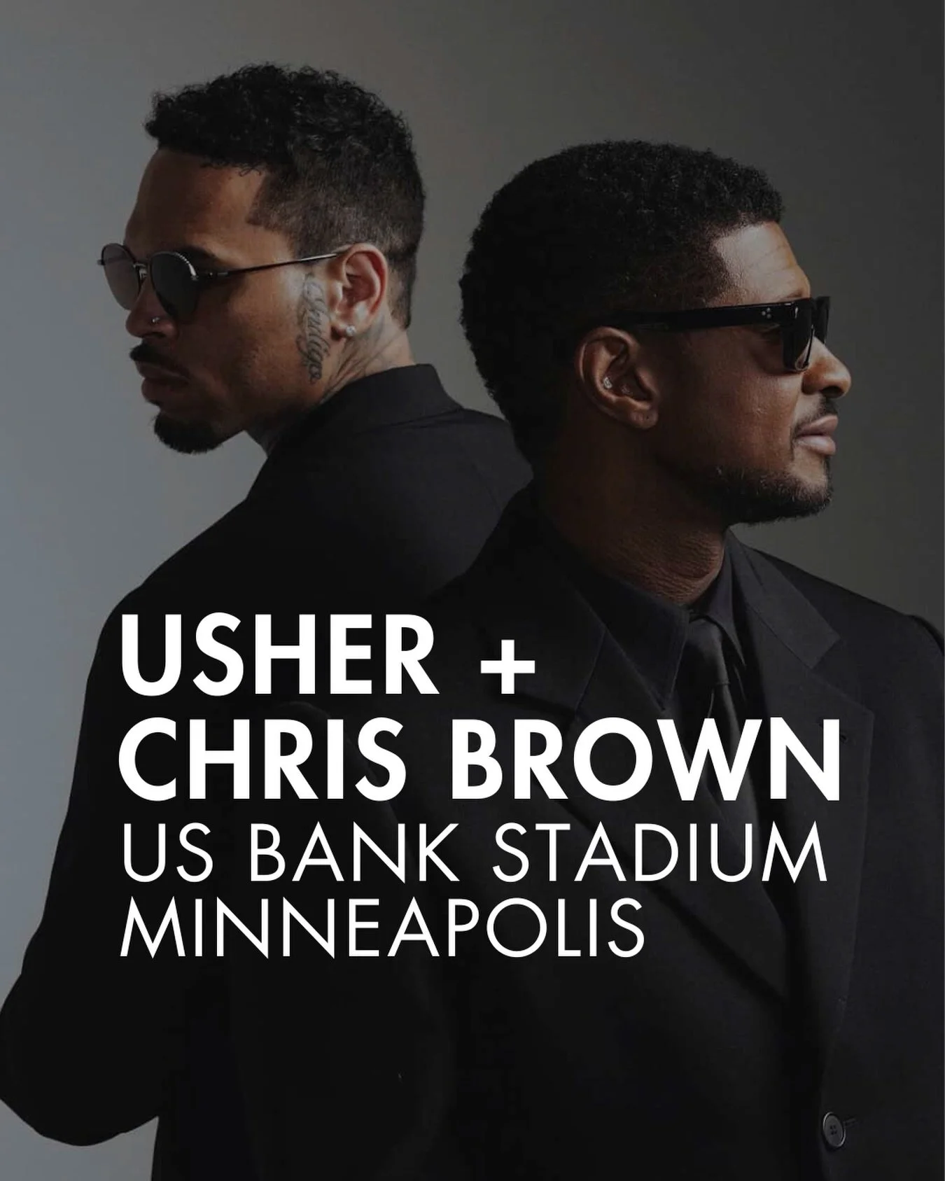🎶 Want pre-sale access? Keep reading&hellip;

Usher and Chris Brown are coming to Minneapolis this summer&hellip;

Get pre-sale access to tickets before the general public: livemu.sc/therandbtour. 

USHER + CHRIS BROWN
30 June, 7 pm
US Bank Stadium,
