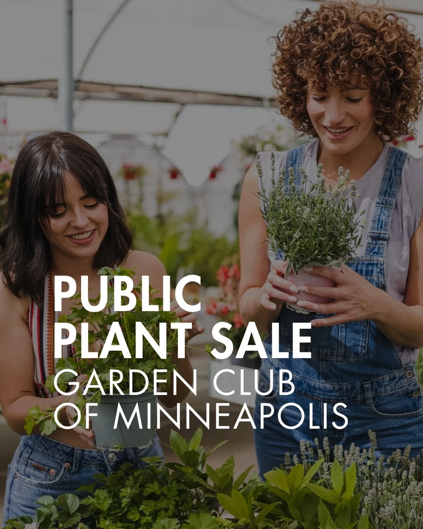 🪴 A huge plant sale next week in Minneapolis!

Annuals, perennials, pollinators, succulents, coleus, hosta, veggies, herbs&hellip;

Garden club members and Hennepin County Master Gardeners will be on site to answer questions and can help with design