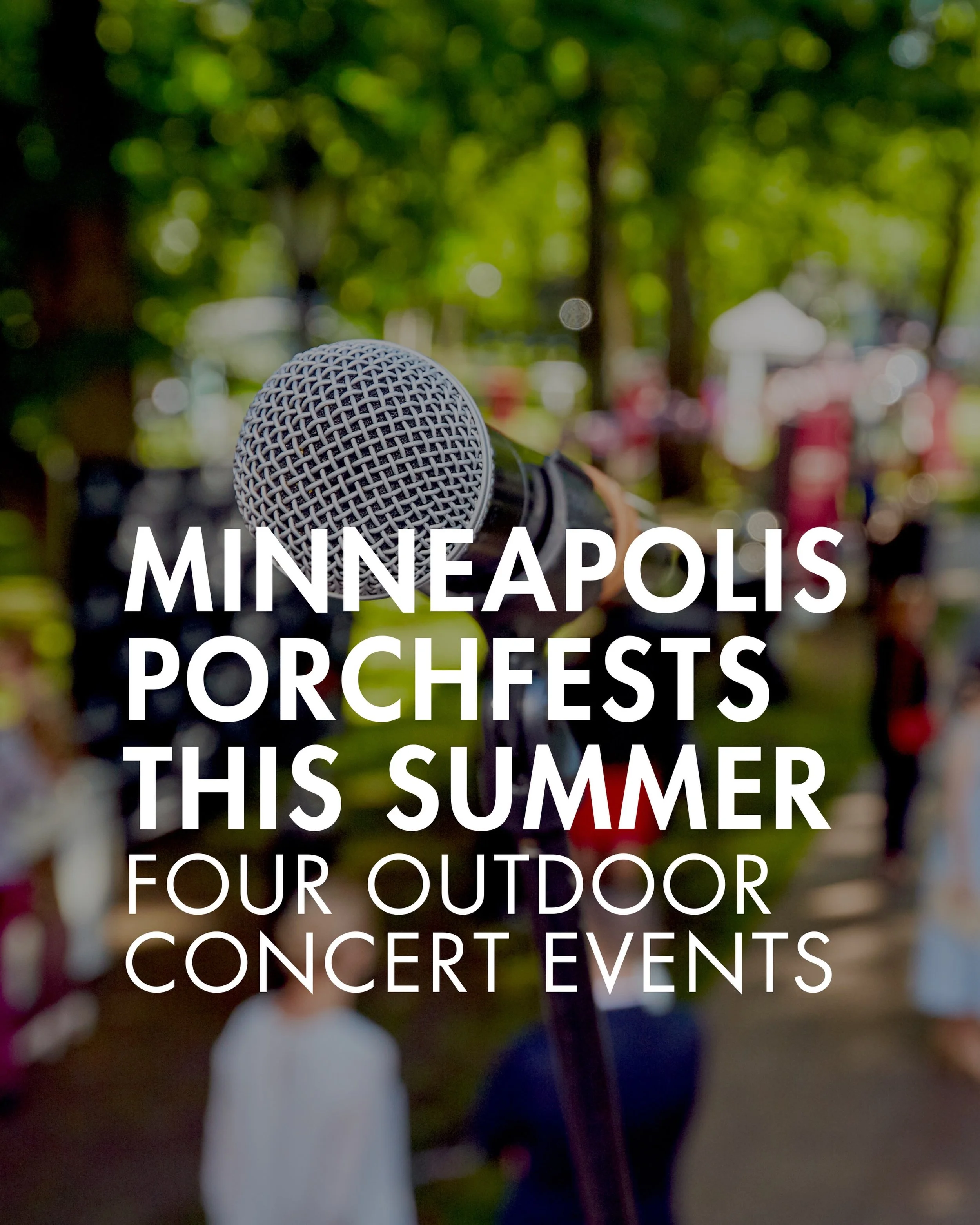 ☀️ Four Porchfests in Minneapolis this summer!

Let me introduce you to Porchfest&hellip;a roaming outdoor concert event, but instead of stages, musicians and bands perform from your neighbor&rsquo;s front porch or yard.

These are neighborhood wide 