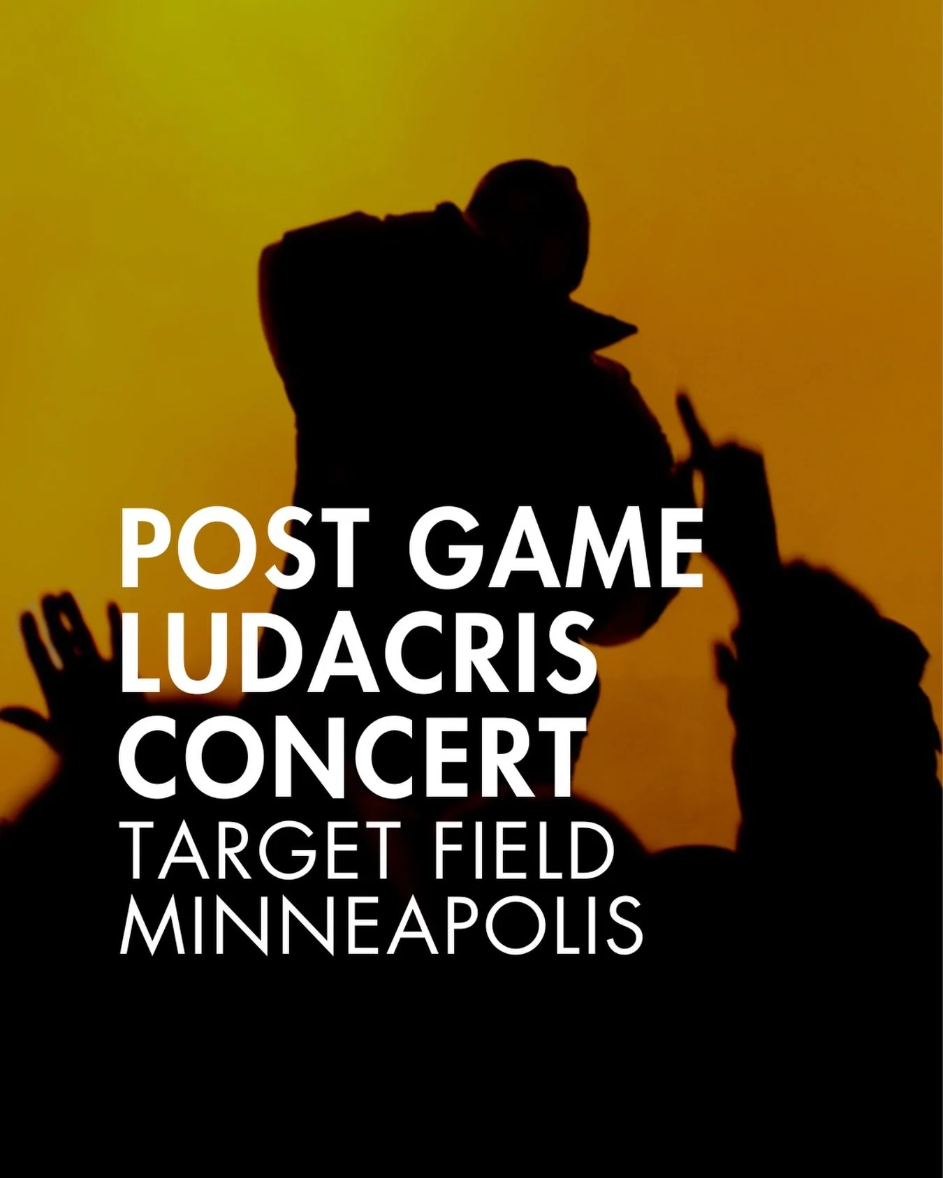 😧 $30 to see Ludacris?!

Another Ludacris concert in Minneapolis! First it was Taste of MN&hellip;now a Twins game?!

I&rsquo;m loving these post game concerts! Last year, they brought Nelly in. 

If I were you, I&rsquo;d grab tickets to the Twins g