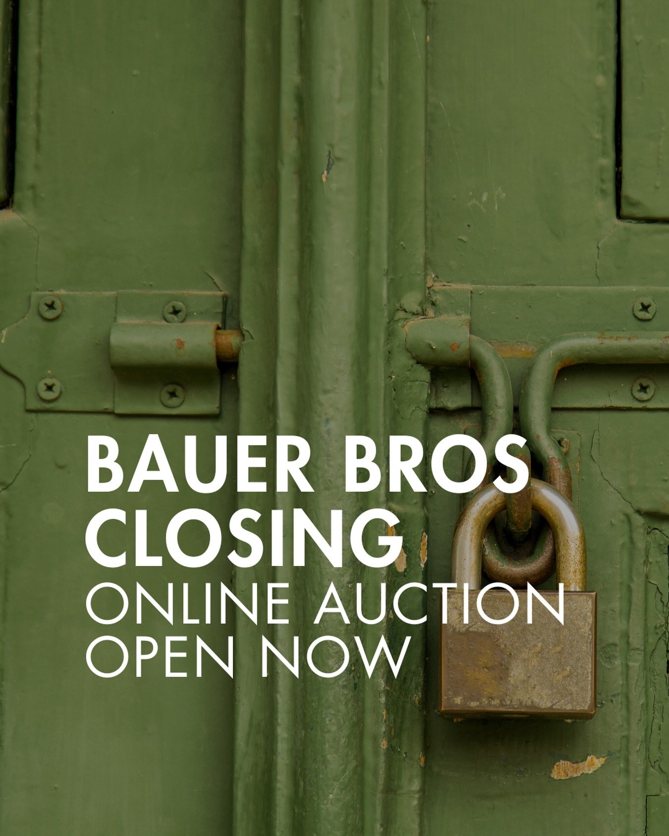 🗝️ Sad news for the old home lovers and treasure hunters&hellip;

I&rsquo;m bummed to report the rumors were true&hellip;Bauer Bros in Minneapolis is closed, and they are liquidating their 93,000 square feet of architectural salvage inventory. 
 
Th