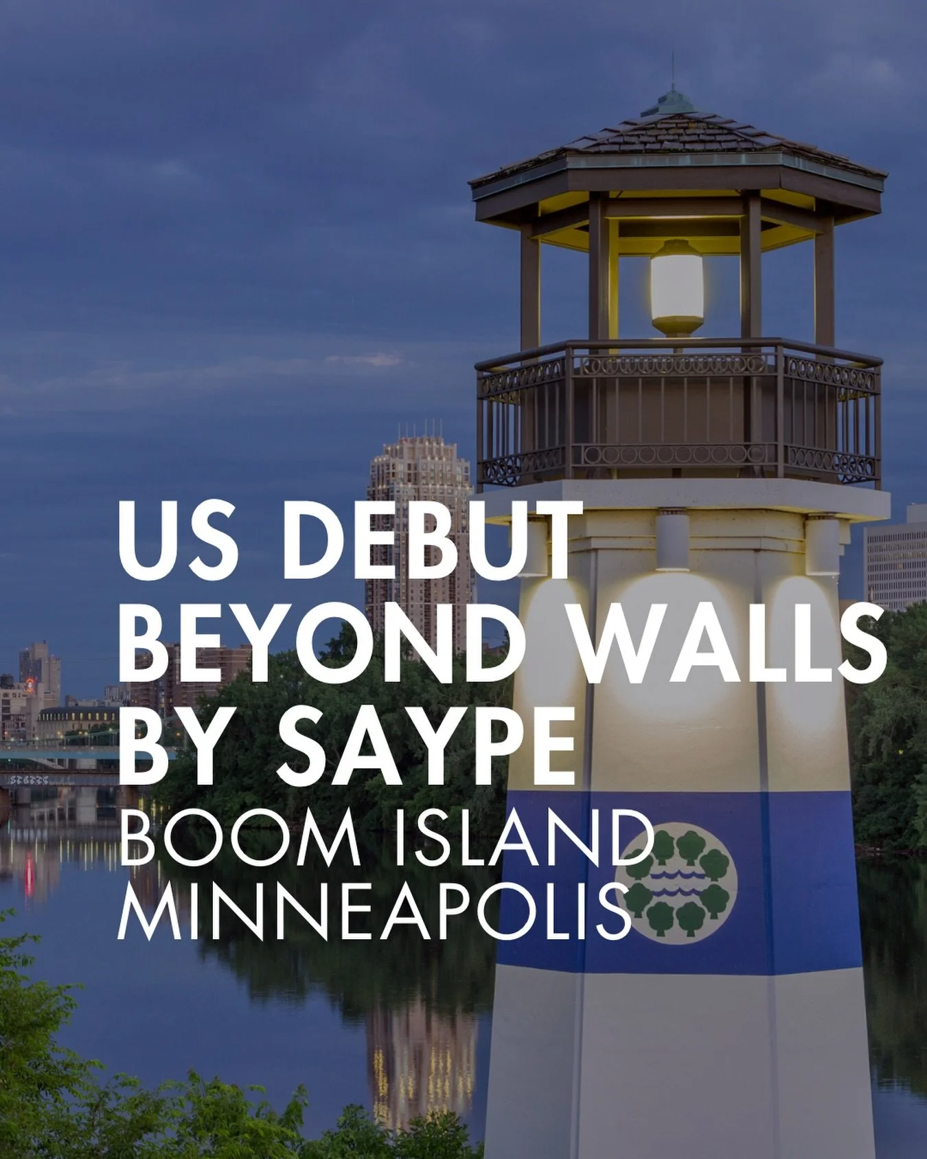 🤝 An internationally acclaimed artist is making history in Minneapolis next week!

On June 1st, an artist named Saype will begin to paint the lawn of Boom Island Park with a massive art piece of intertwined hands made of charcoal and chalk. 

The se