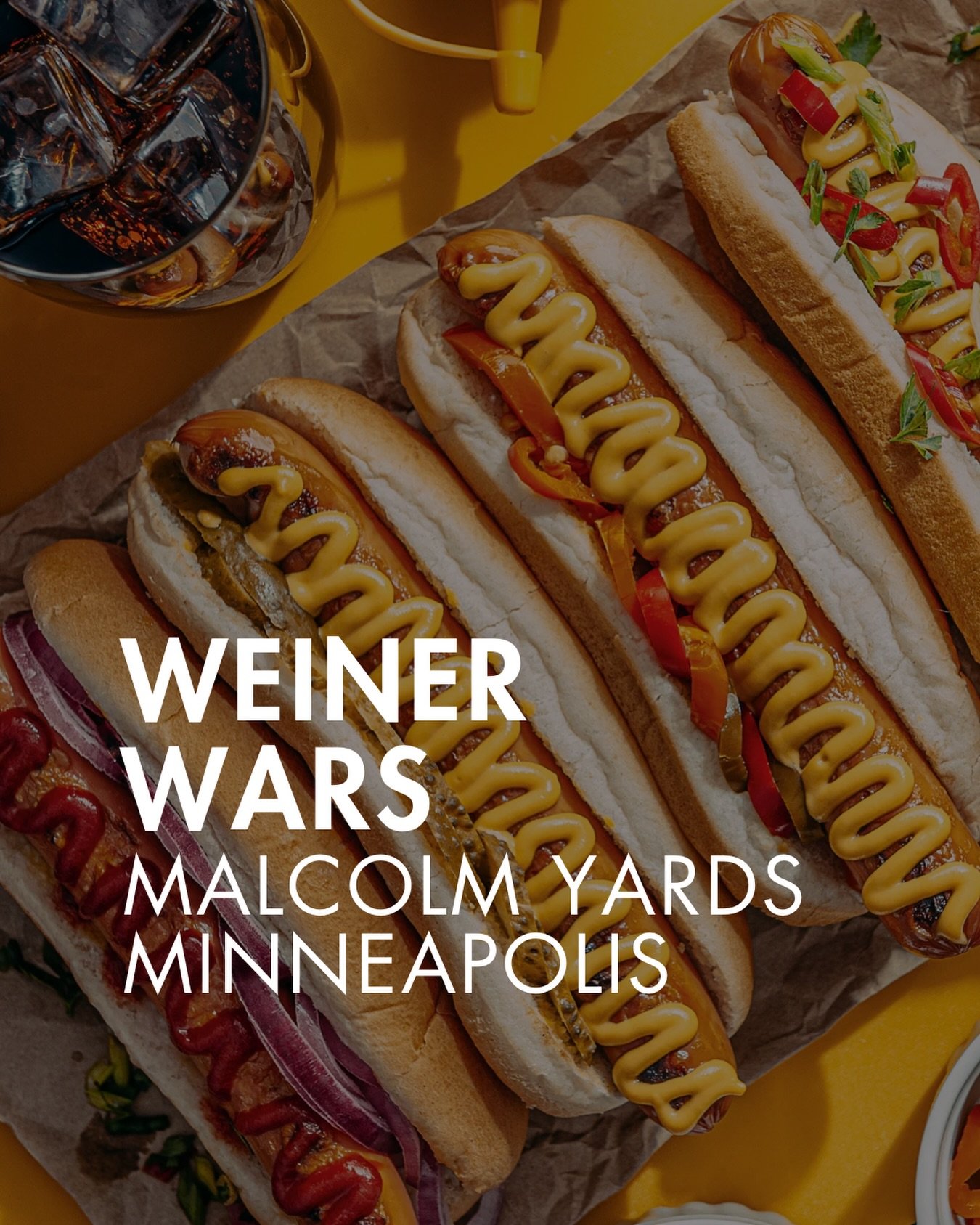 🌭 If you love a good hot dog&hellip;boy, do I have the event for you in Minneapolis next week!

All nine kitchens at Malcolm Yards will craft their own take on a unique dog for a people&rsquo;s choice competition. 

It&rsquo;s 20 bucks to sample all