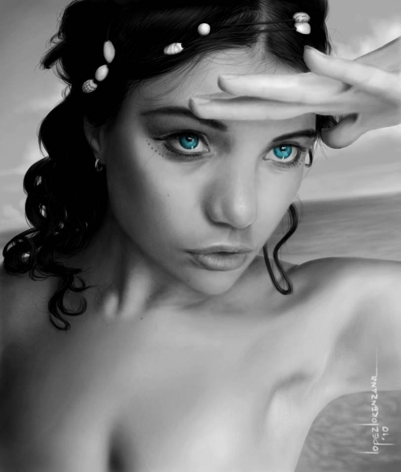 Oceania - Digital Hyperrealism - free software GIMP / 2010