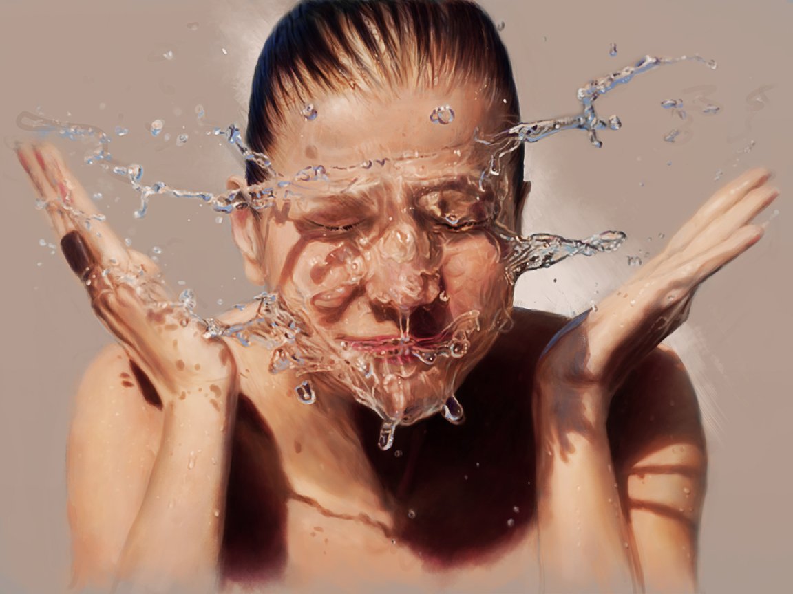 Splashing - Photoshop / 2017