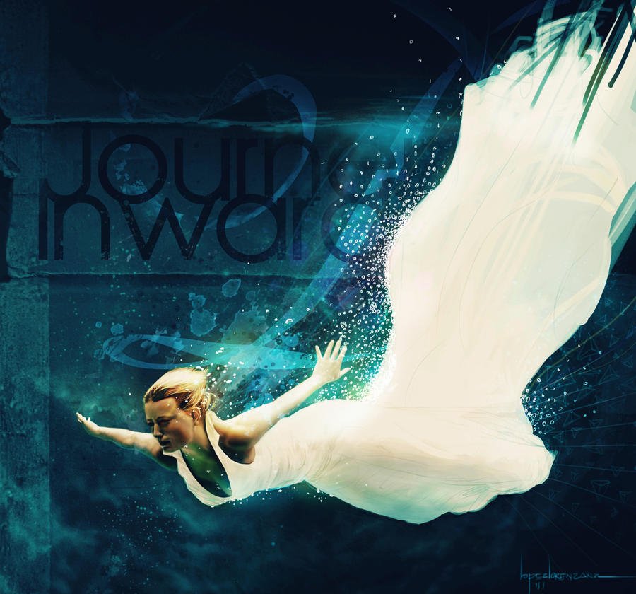 The Deep - Journey Inwards - free software GIMP 2.6 / 2011