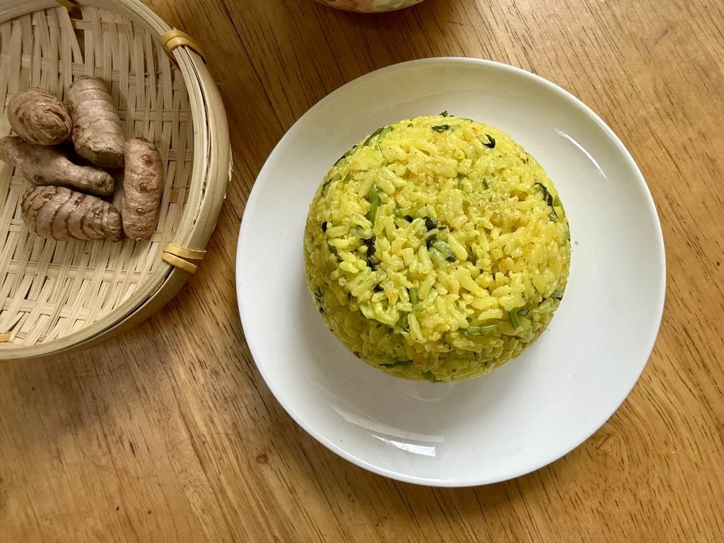 Blood Orange Turmeric Rice