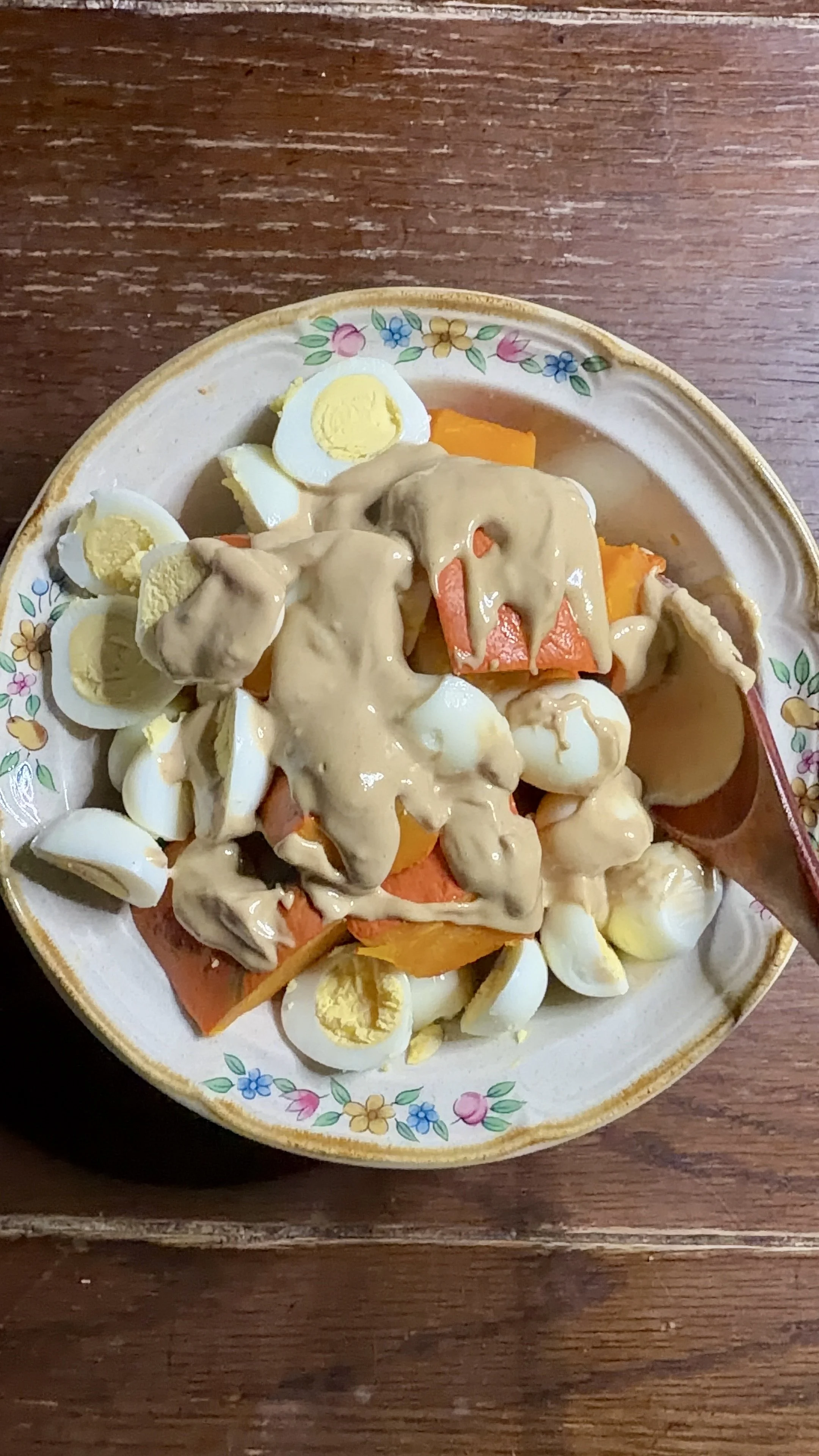 Winter Squash Bowl w Tahini Sauce
