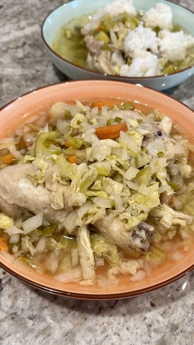 Chicken Drumstick Cabbage Soup