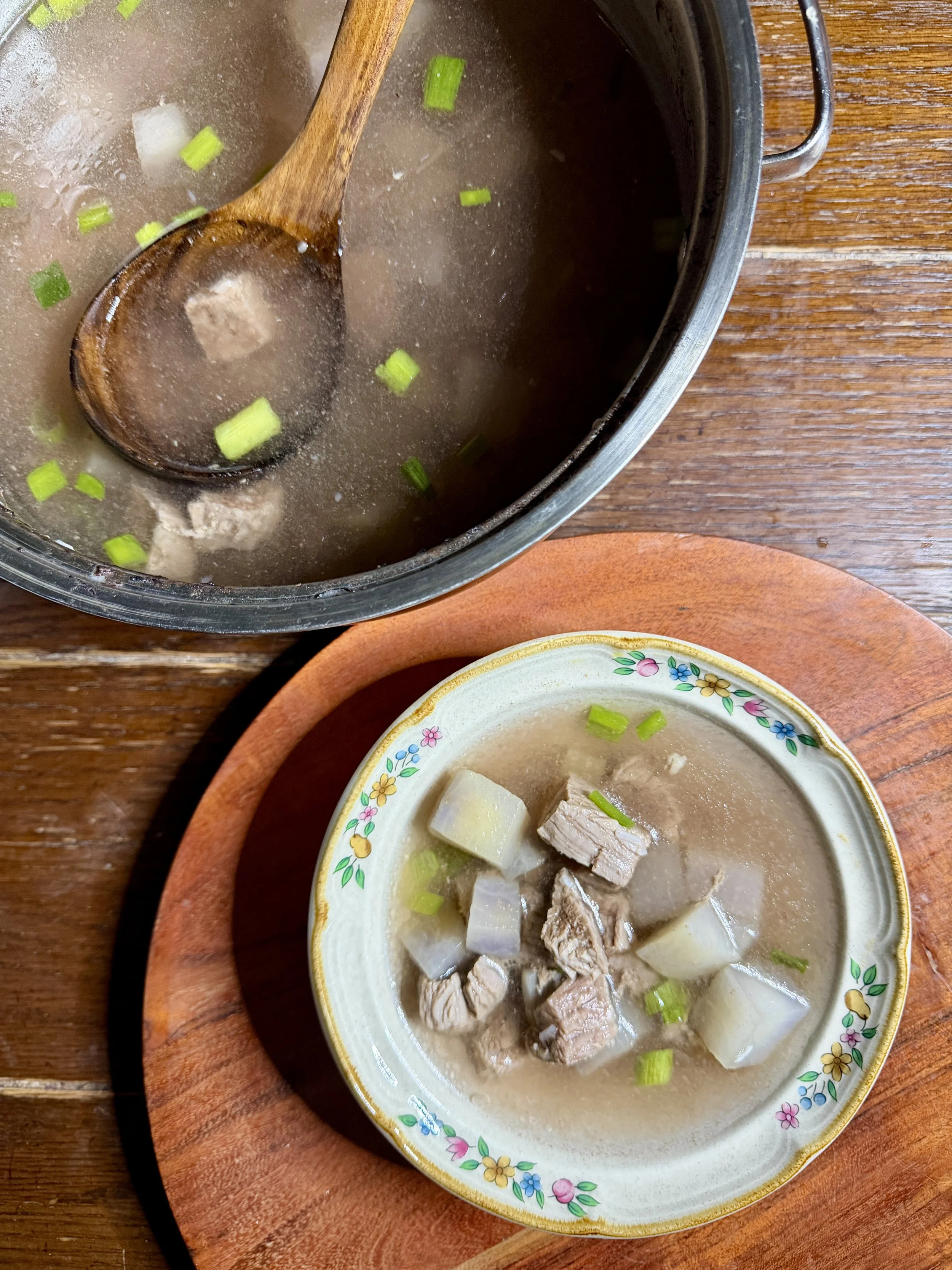 Korean Style Beef &amp; Radish Soup