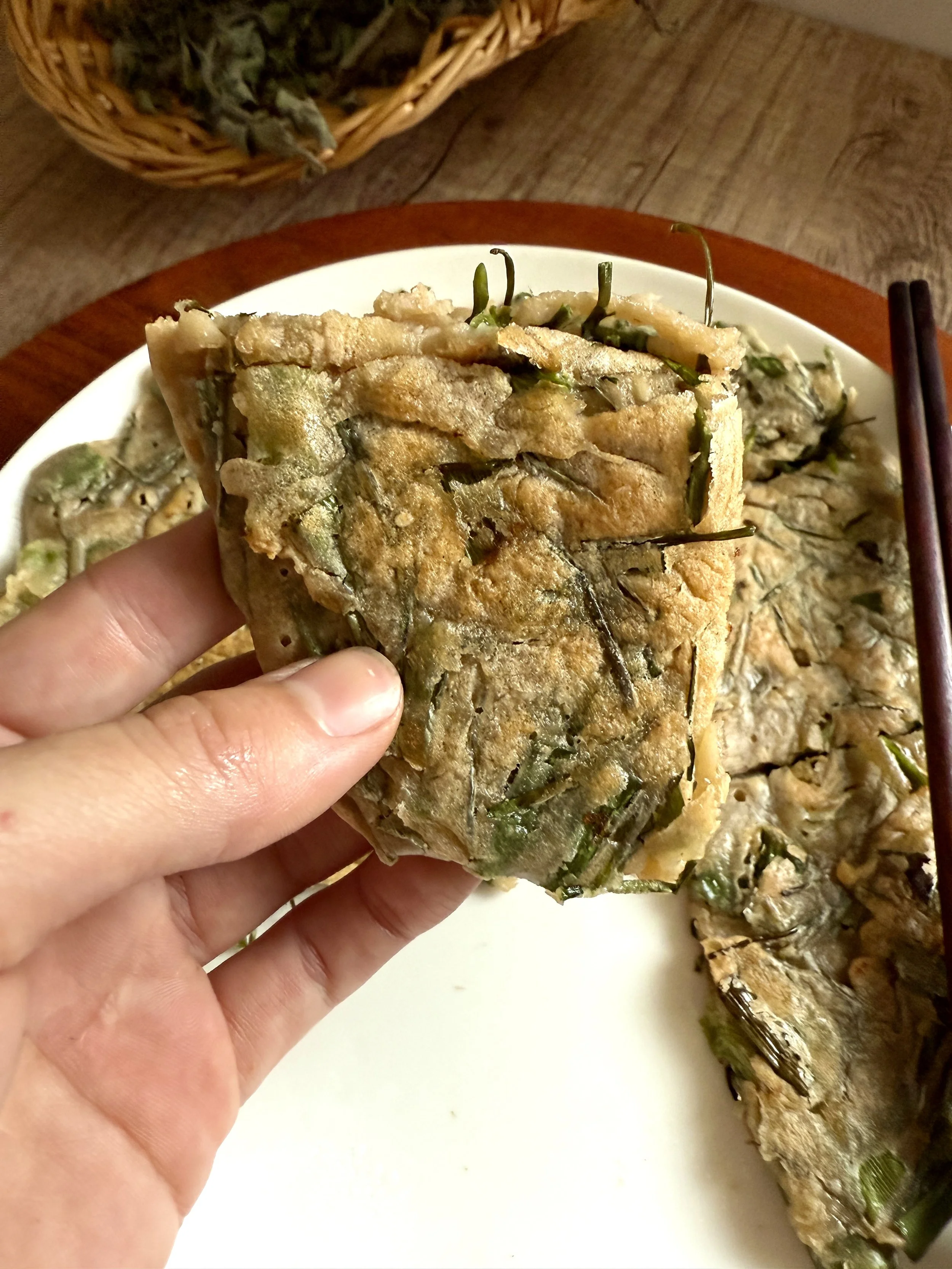 Scallion Chive Pancakes