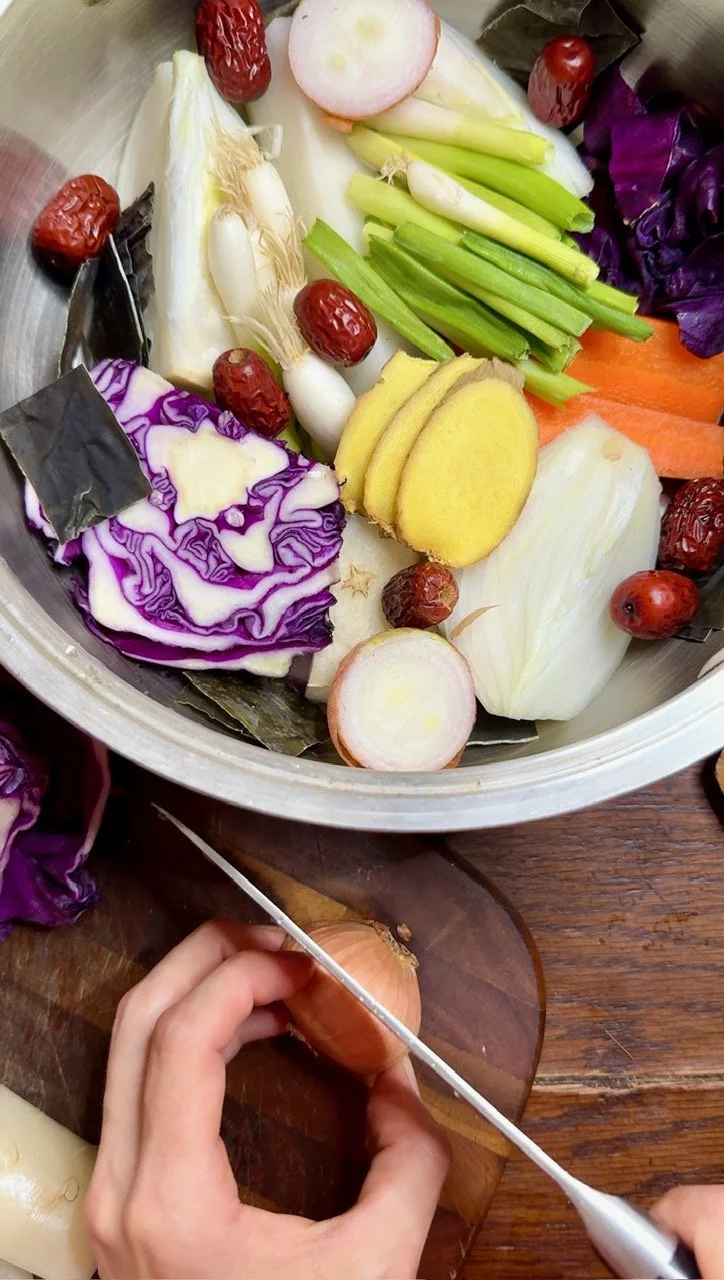 Herbal Summer Vegetable Broth